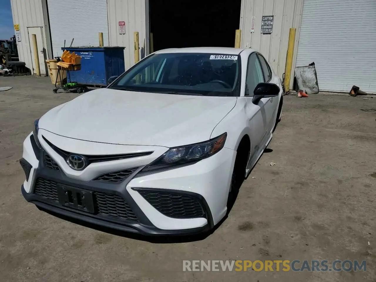 1 Photograph of a damaged car 4T1G11AK6PU115976 TOYOTA CAMRY 2023