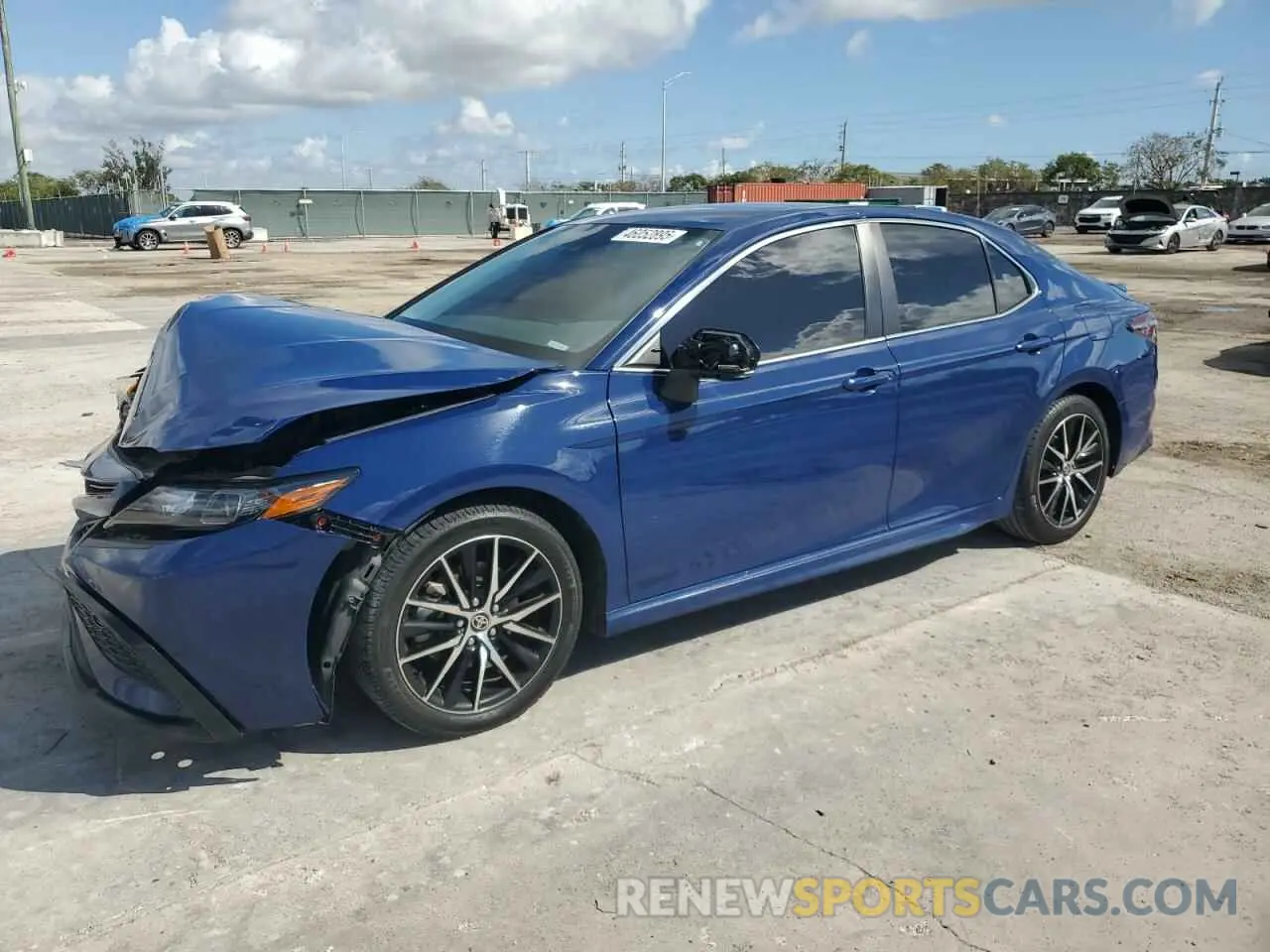 1 Photograph of a damaged car 4T1G11AK6PU134950 TOYOTA CAMRY 2023