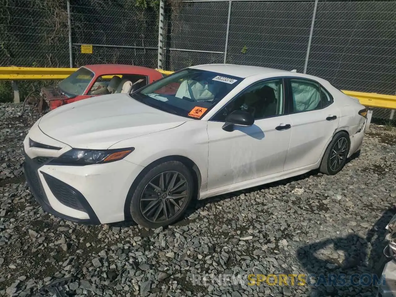 1 Photograph of a damaged car 4T1G11AK6PU728857 TOYOTA CAMRY 2023