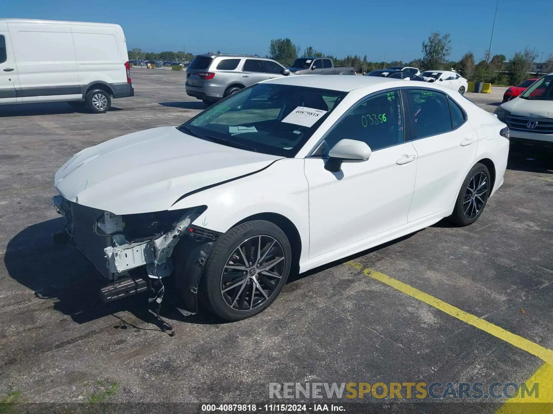 2 Photograph of a damaged car 4T1G11AK6PU747344 TOYOTA CAMRY 2023