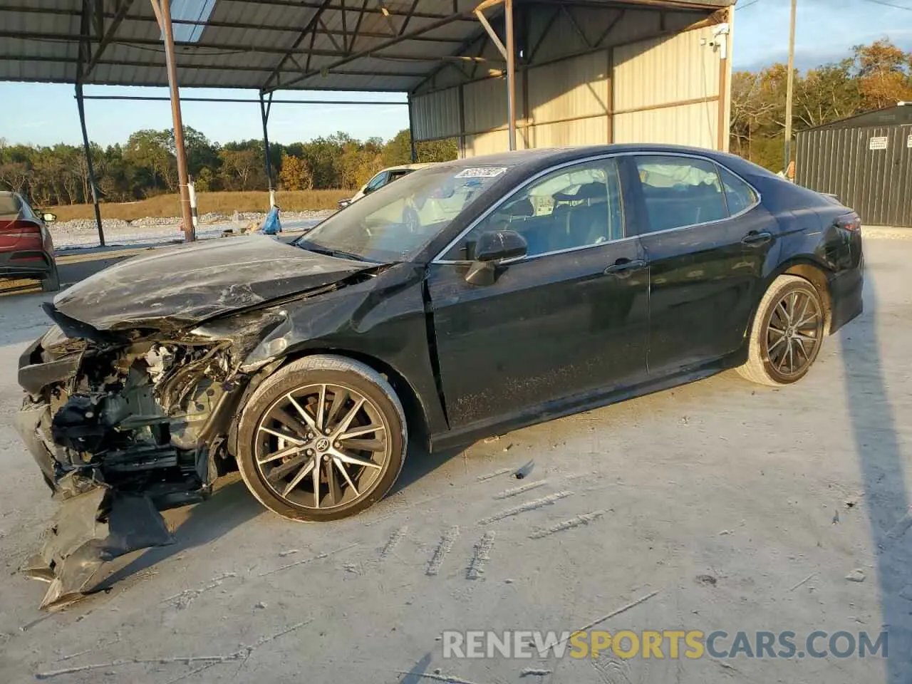 1 Photograph of a damaged car 4T1G11AK7PU154494 TOYOTA CAMRY 2023