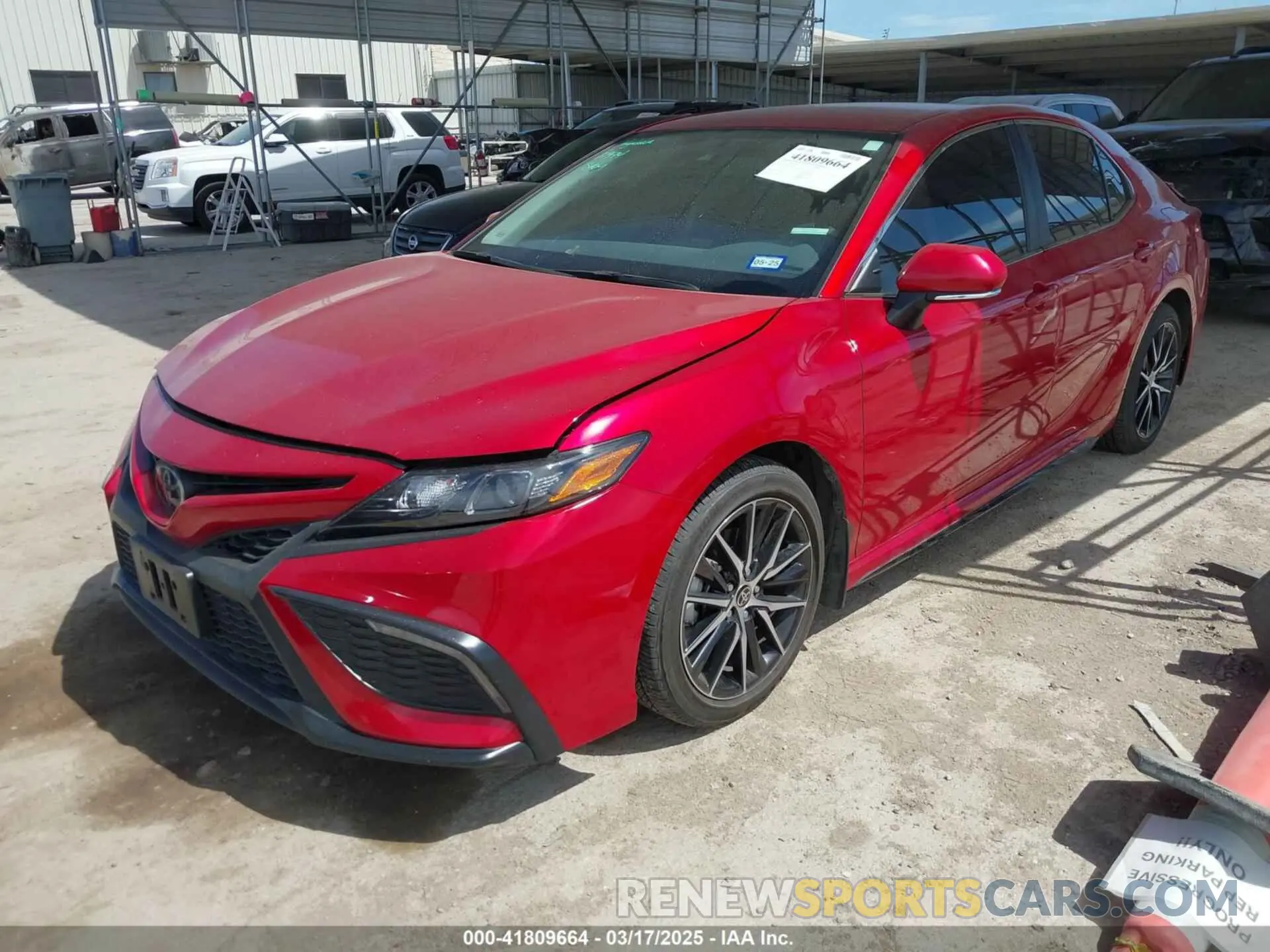 2 Photograph of a damaged car 4T1G11AK7PU169416 TOYOTA CAMRY 2023