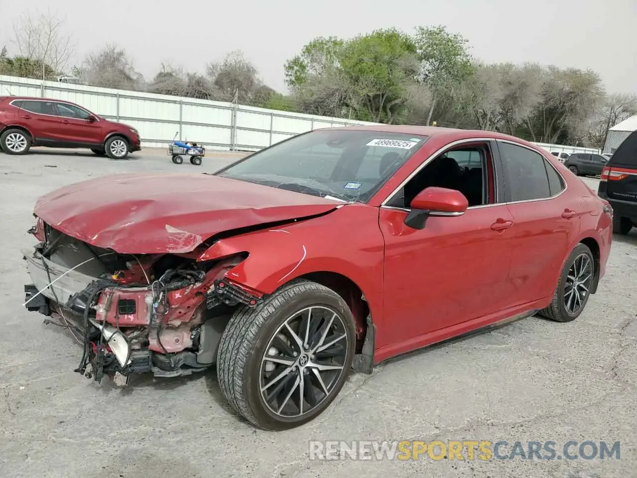 1 Photograph of a damaged car 4T1G11AK7PU174082 TOYOTA CAMRY 2023