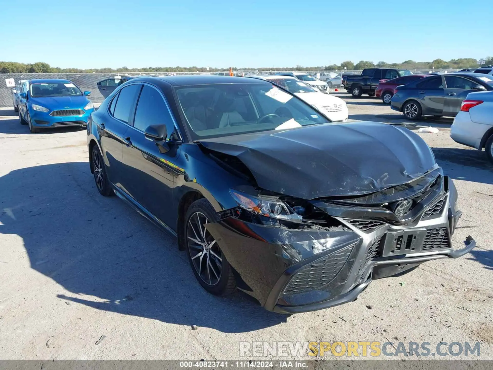 1 Photograph of a damaged car 4T1G11AK7PU796603 TOYOTA CAMRY 2023