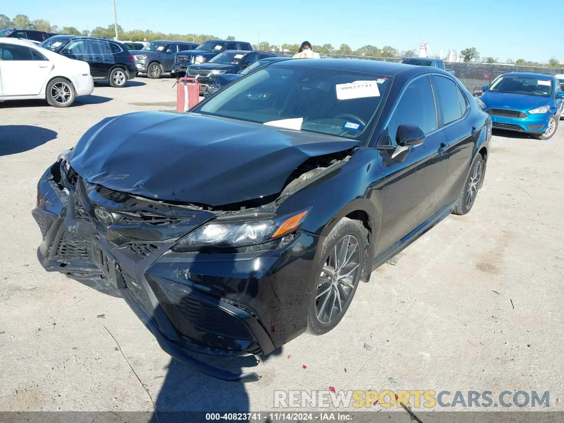 2 Photograph of a damaged car 4T1G11AK7PU796603 TOYOTA CAMRY 2023