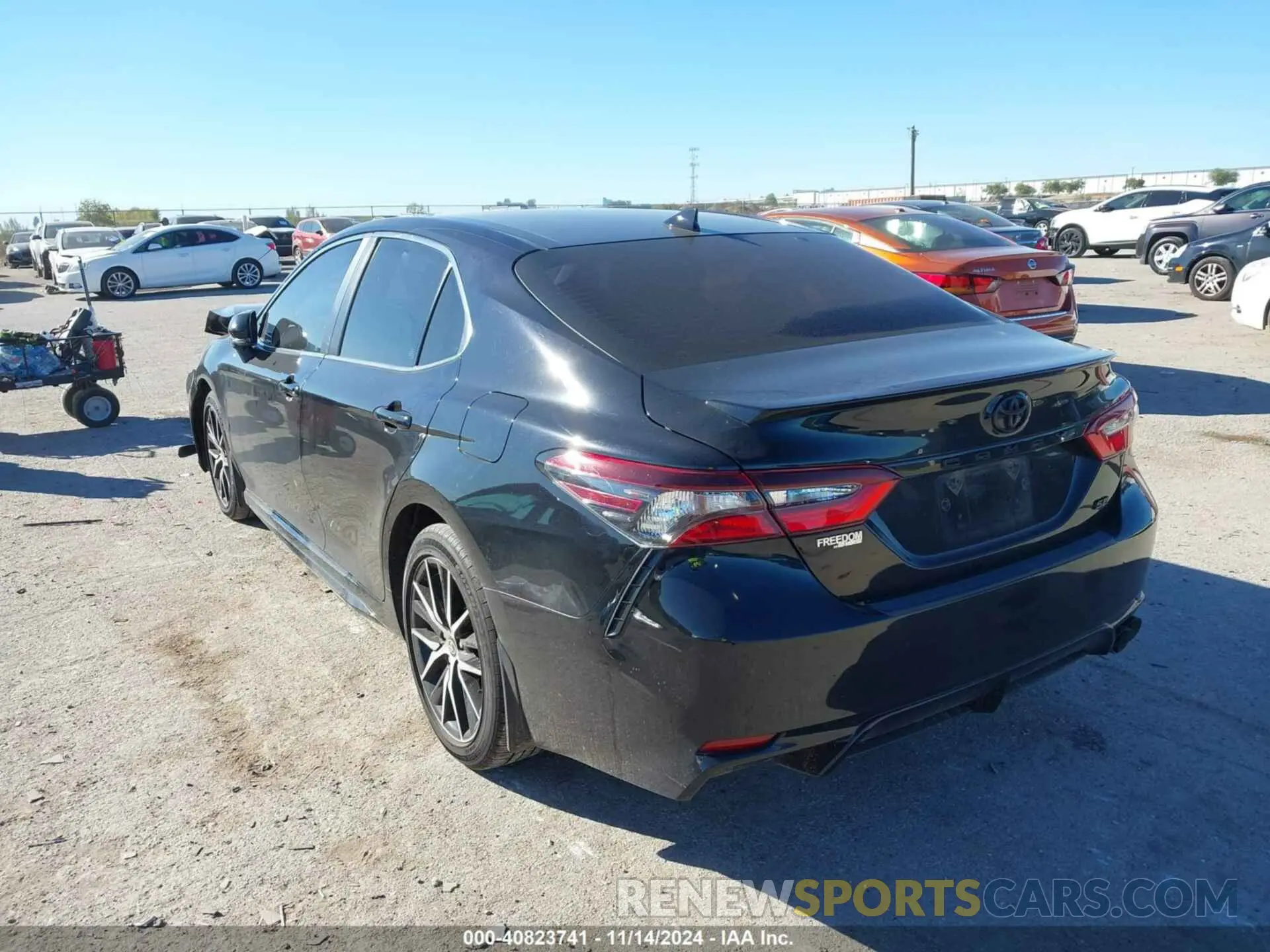3 Photograph of a damaged car 4T1G11AK7PU796603 TOYOTA CAMRY 2023