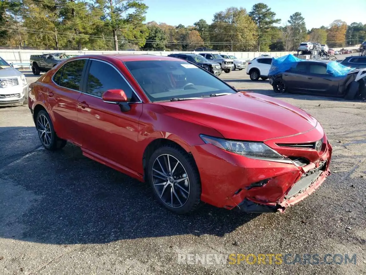 4 Фотография поврежденного автомобиля 4T1G11AK8PU079854 TOYOTA CAMRY 2023