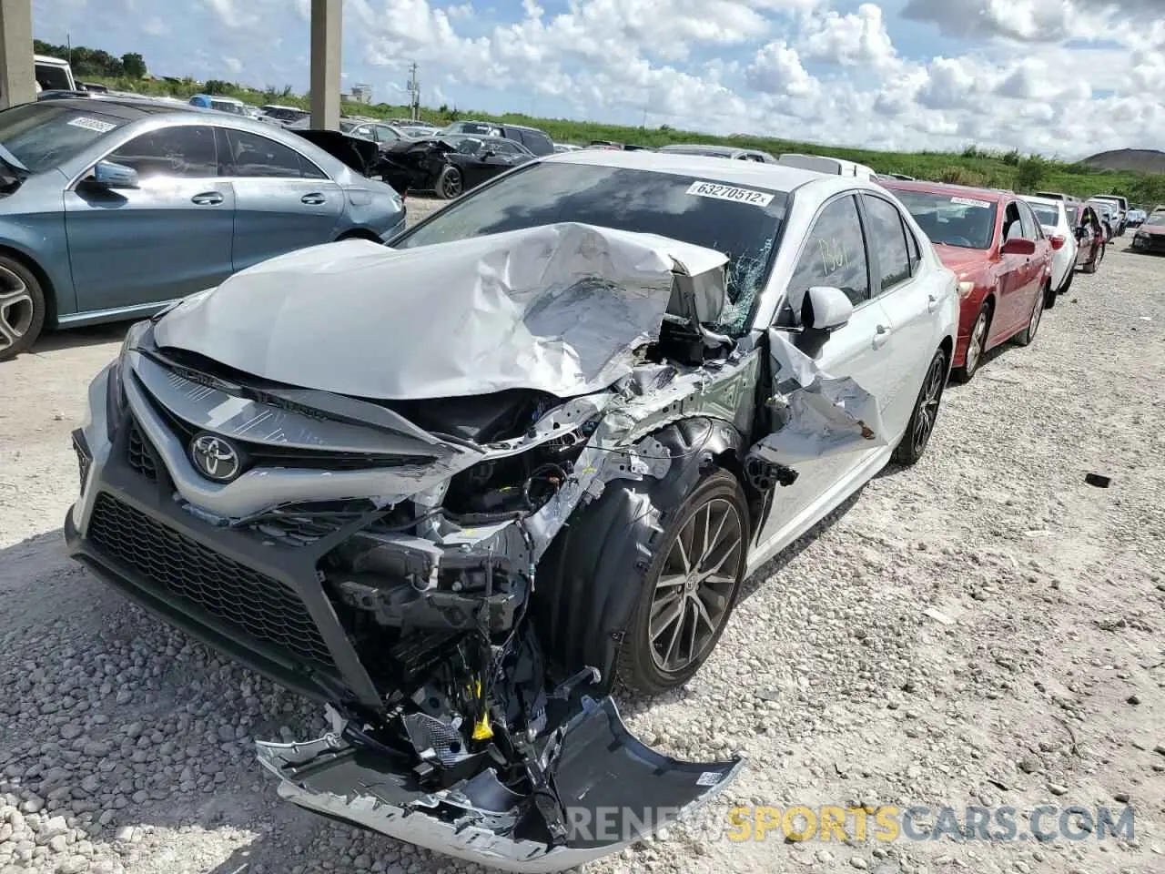 2 Фотография поврежденного автомобиля 4T1G11AK8PU083452 TOYOTA CAMRY 2023