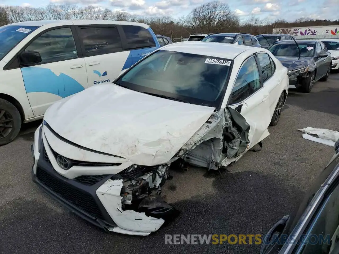 1 Photograph of a damaged car 4T1G11AK8PU147070 TOYOTA CAMRY 2023