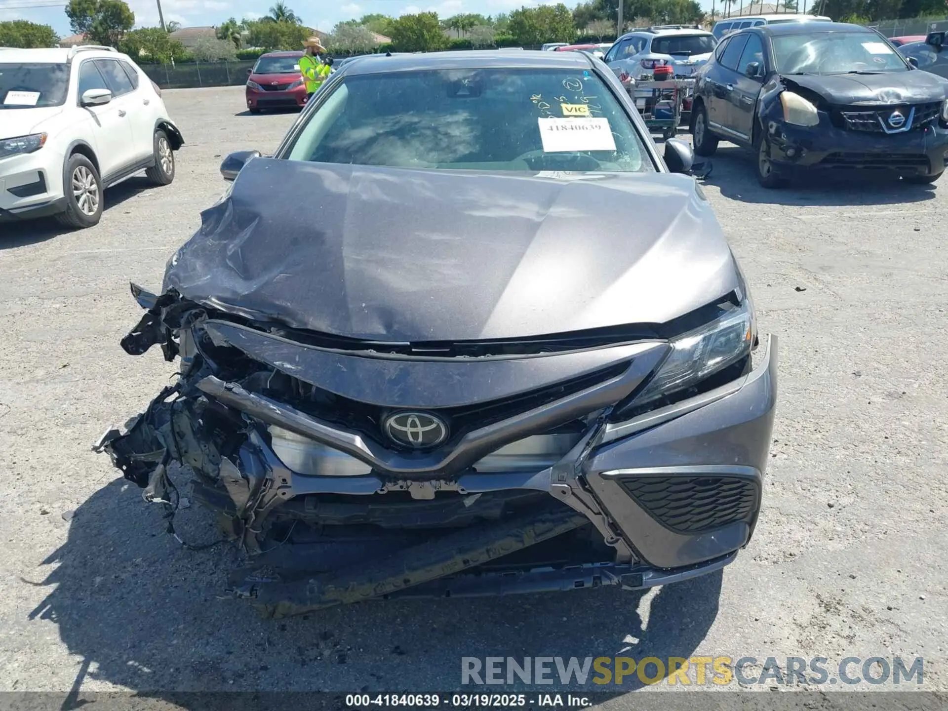 13 Photograph of a damaged car 4T1G11AK8PU766610 TOYOTA CAMRY 2023