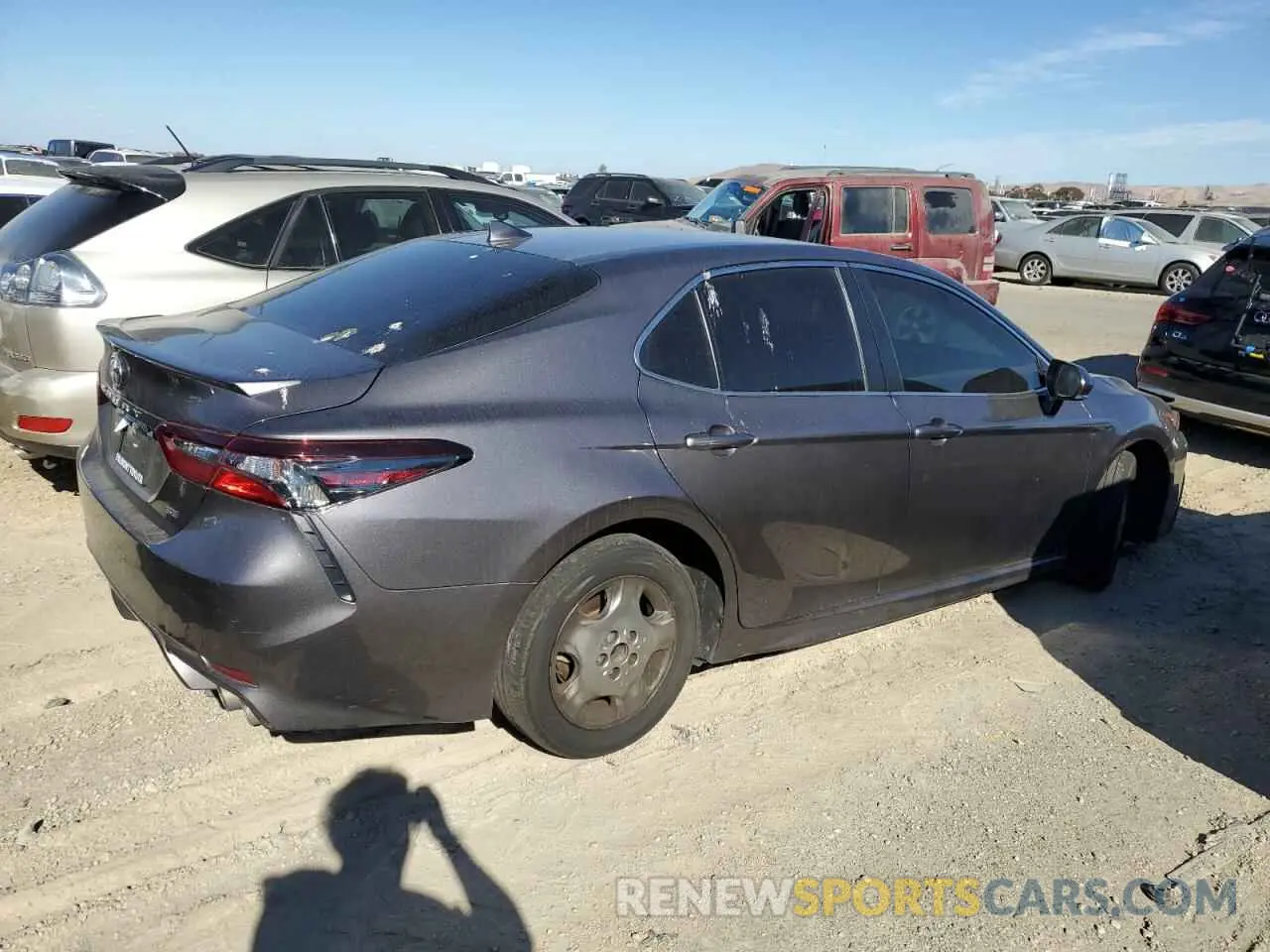 3 Photograph of a damaged car 4T1G11AK8PU767935 TOYOTA CAMRY 2023