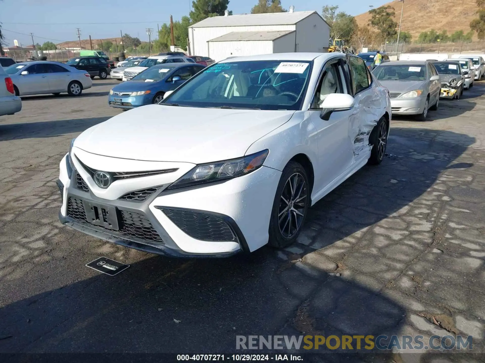 2 Photograph of a damaged car 4T1G11AK8PU771676 TOYOTA CAMRY 2023