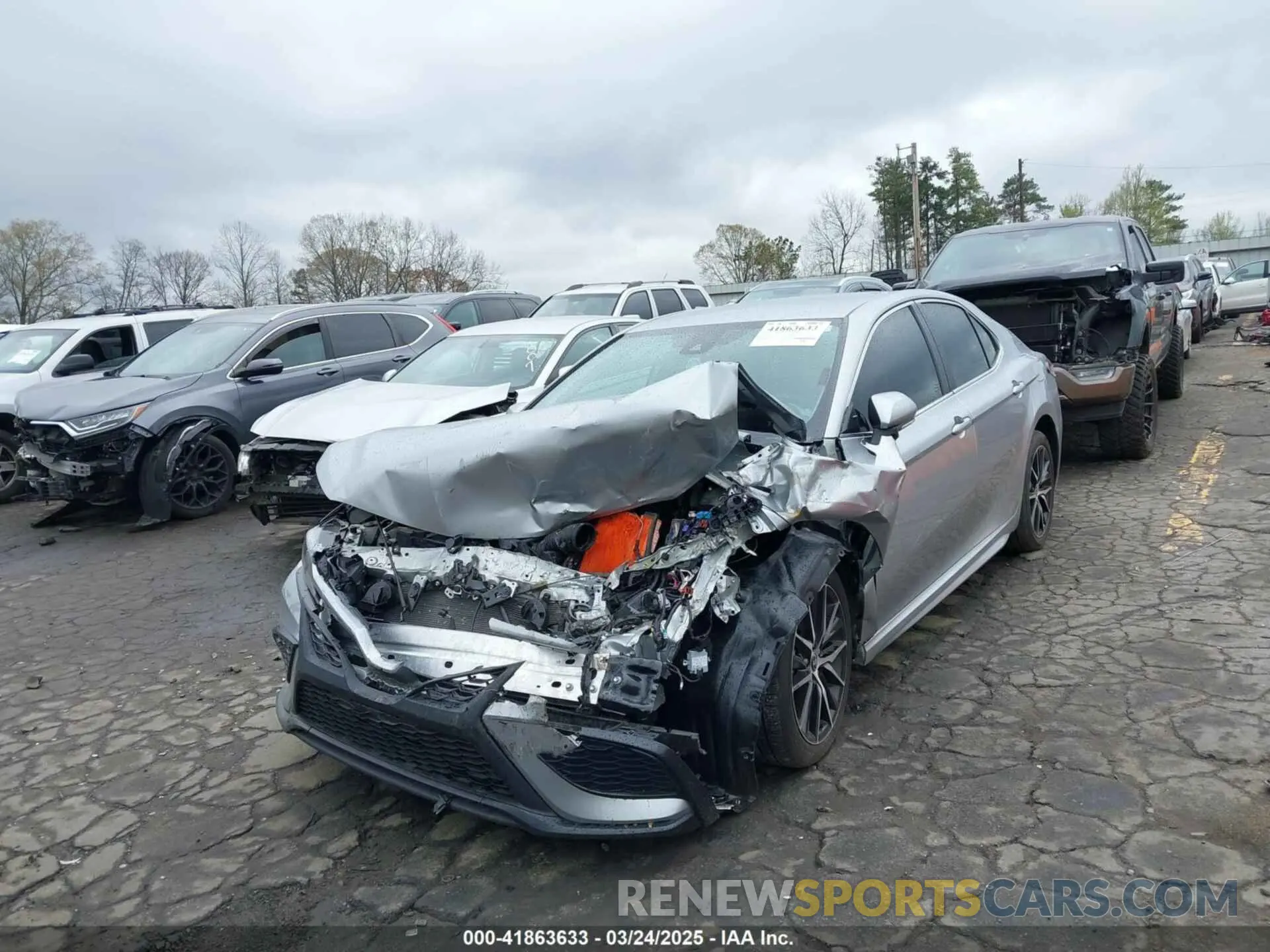 2 Фотография поврежденного автомобиля 4T1G11AK8PU801548 TOYOTA CAMRY 2023