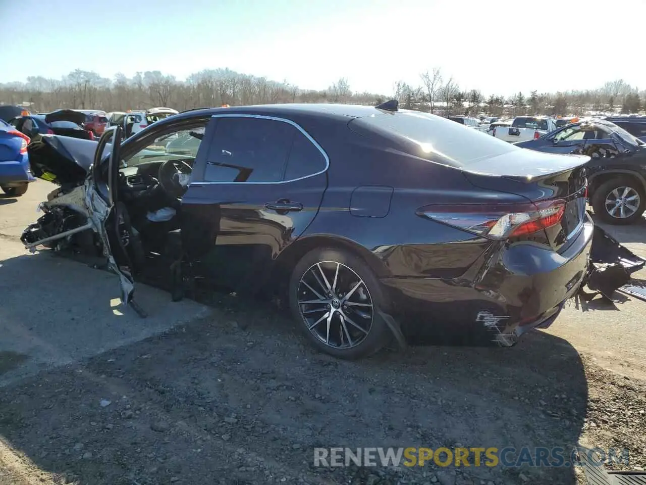 2 Photograph of a damaged car 4T1G11AK8PU821430 TOYOTA CAMRY 2023