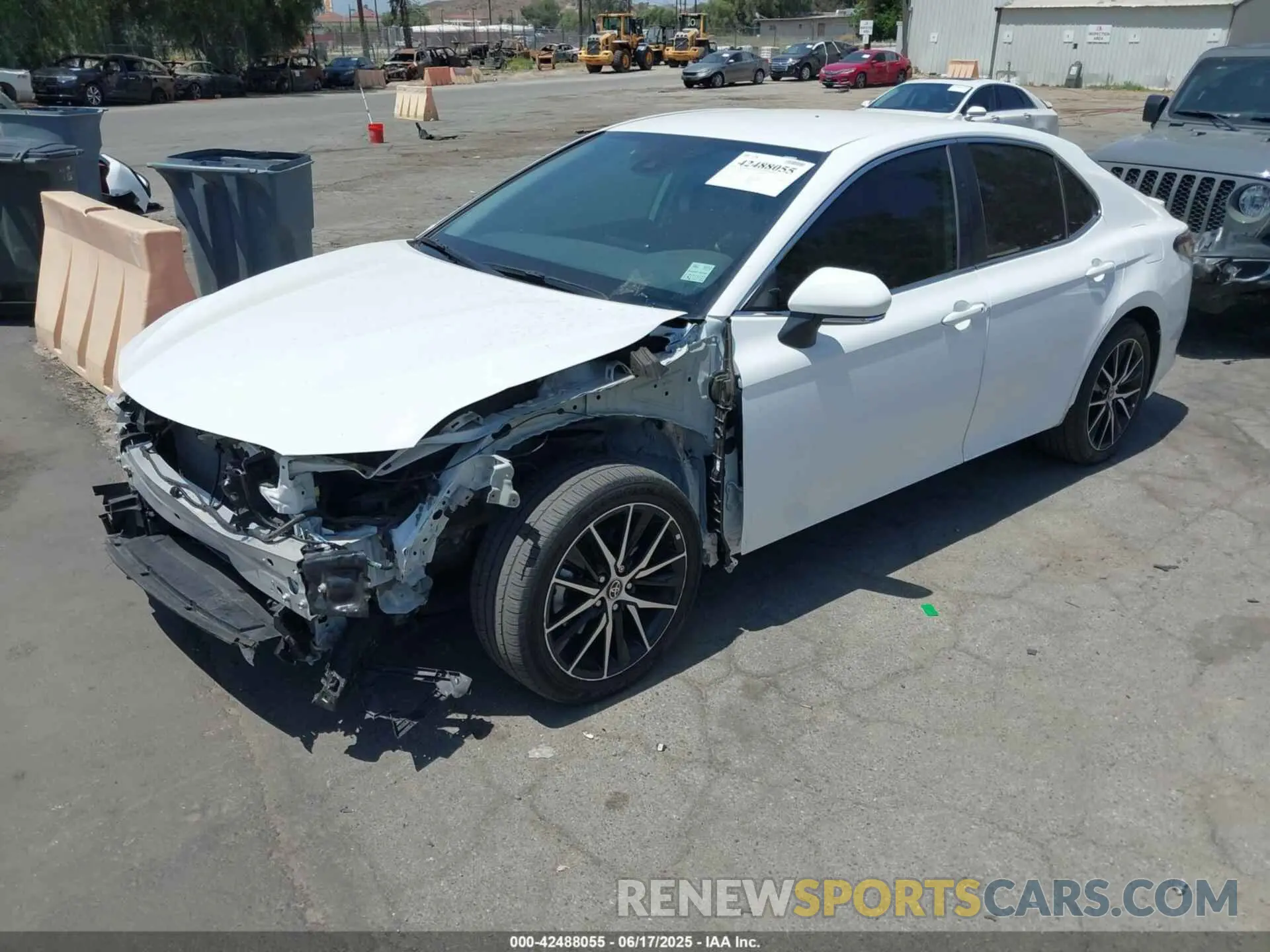 2 Photograph of a damaged car 4T1G11AK8PU822464 TOYOTA CAMRY 2023