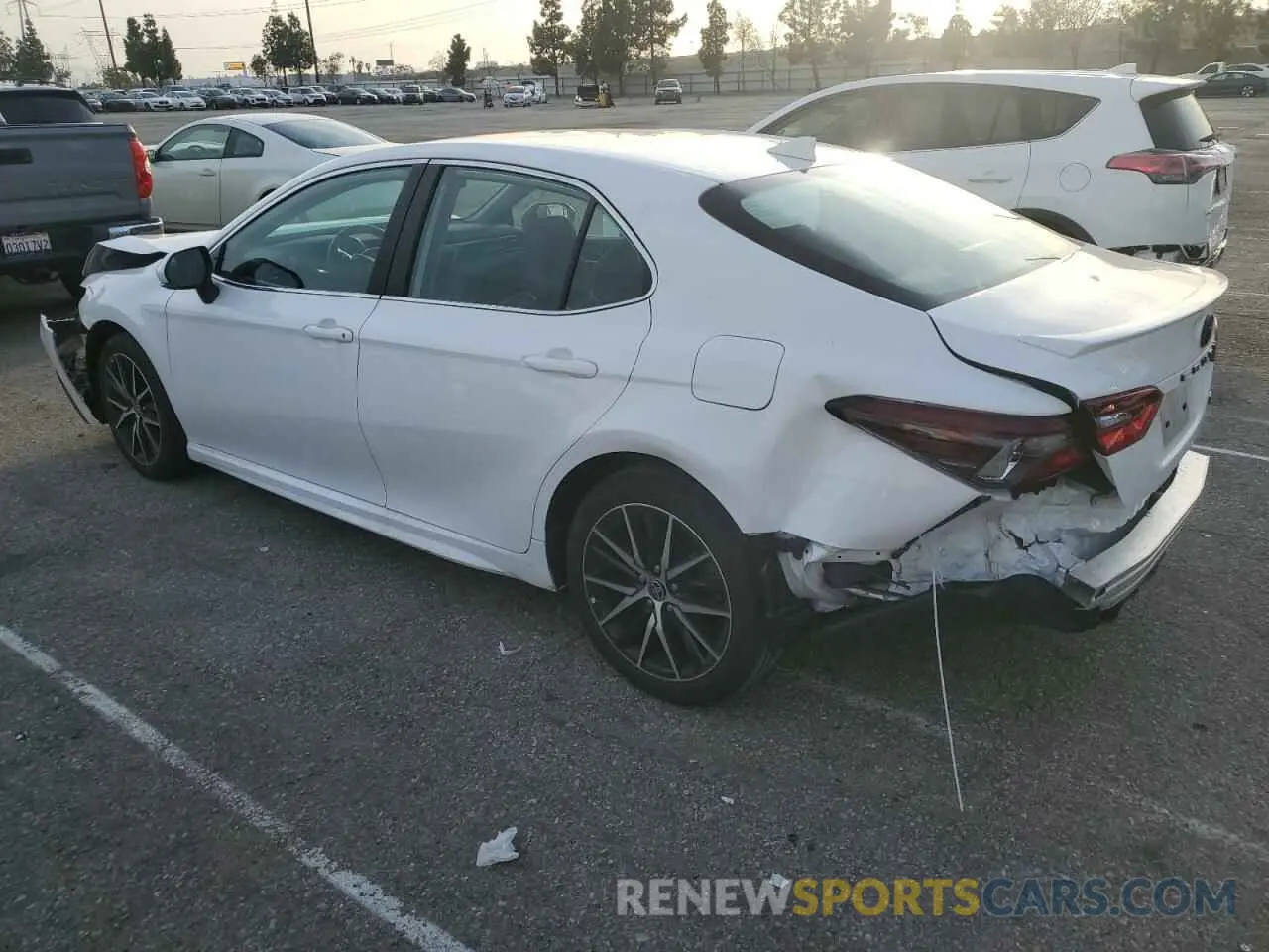 2 Photograph of a damaged car 4T1G11AK8PU835036 TOYOTA CAMRY 2023