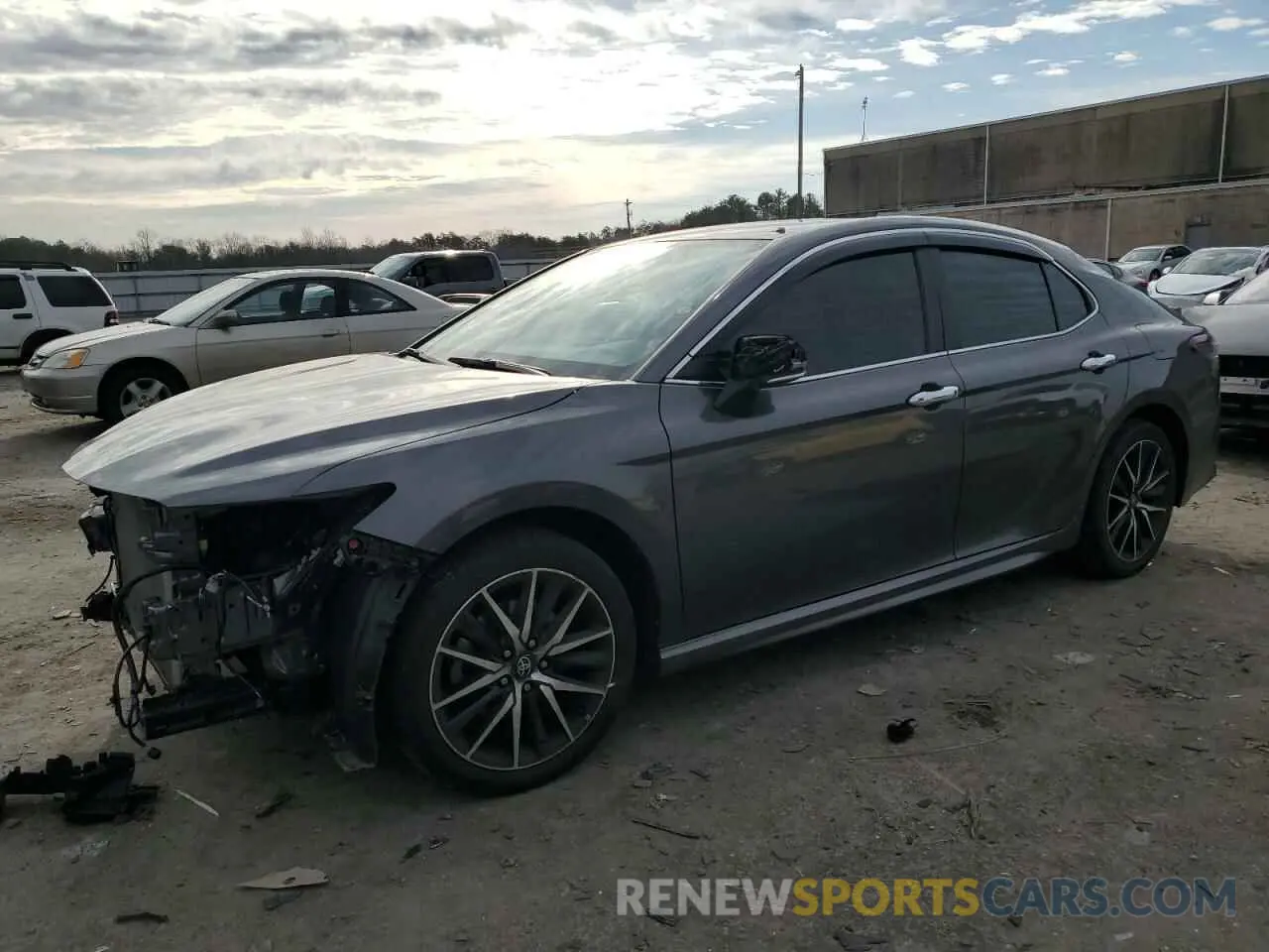 1 Photograph of a damaged car 4T1G11AK9PU733356 TOYOTA CAMRY 2023