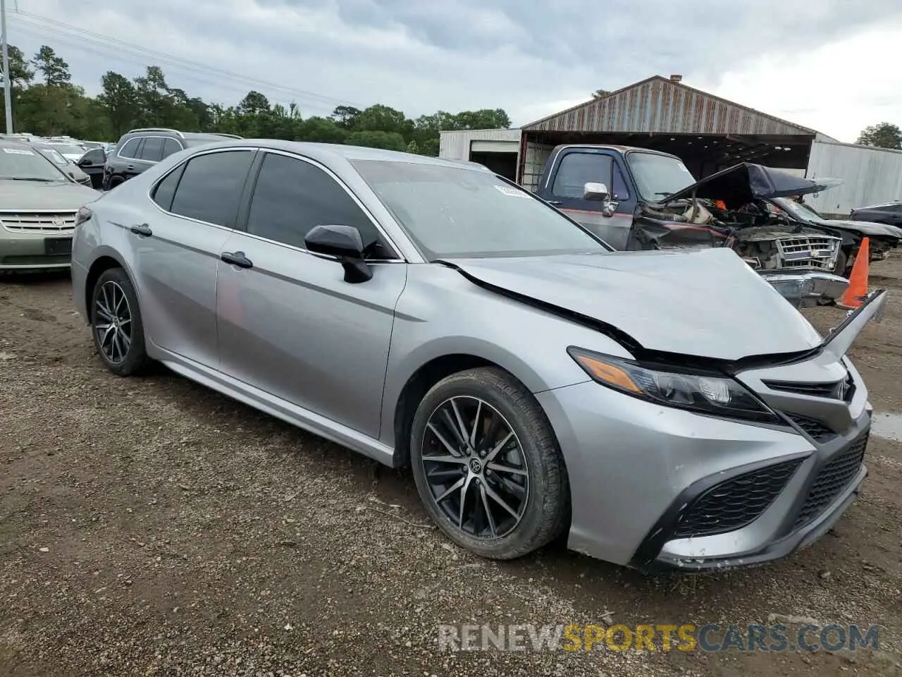 4 Фотография поврежденного автомобиля 4T1G11AK9PU736189 TOYOTA CAMRY 2023