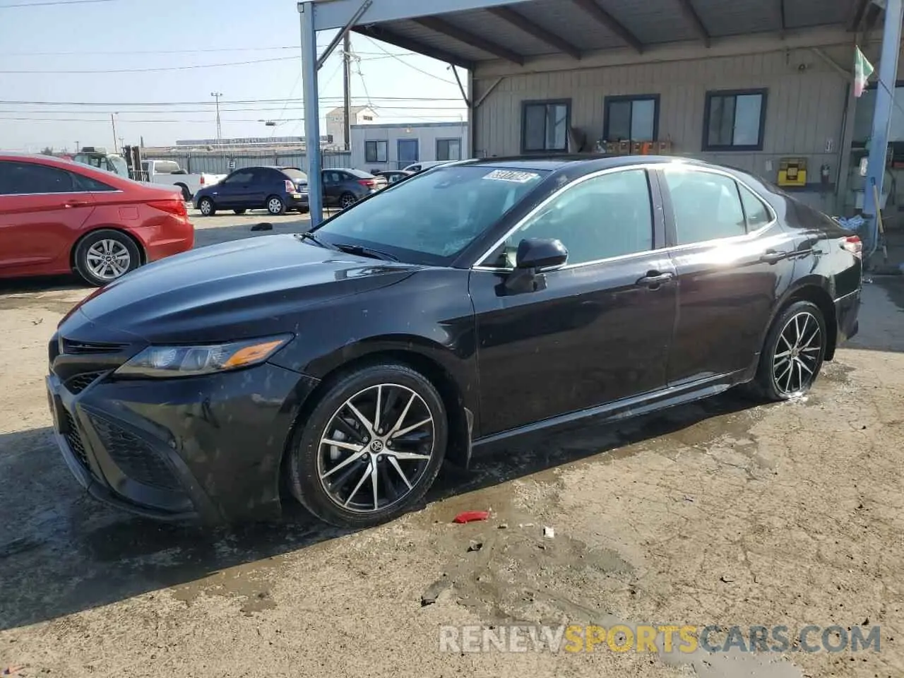 1 Photograph of a damaged car 4T1G11AK9PU806371 TOYOTA CAMRY 2023