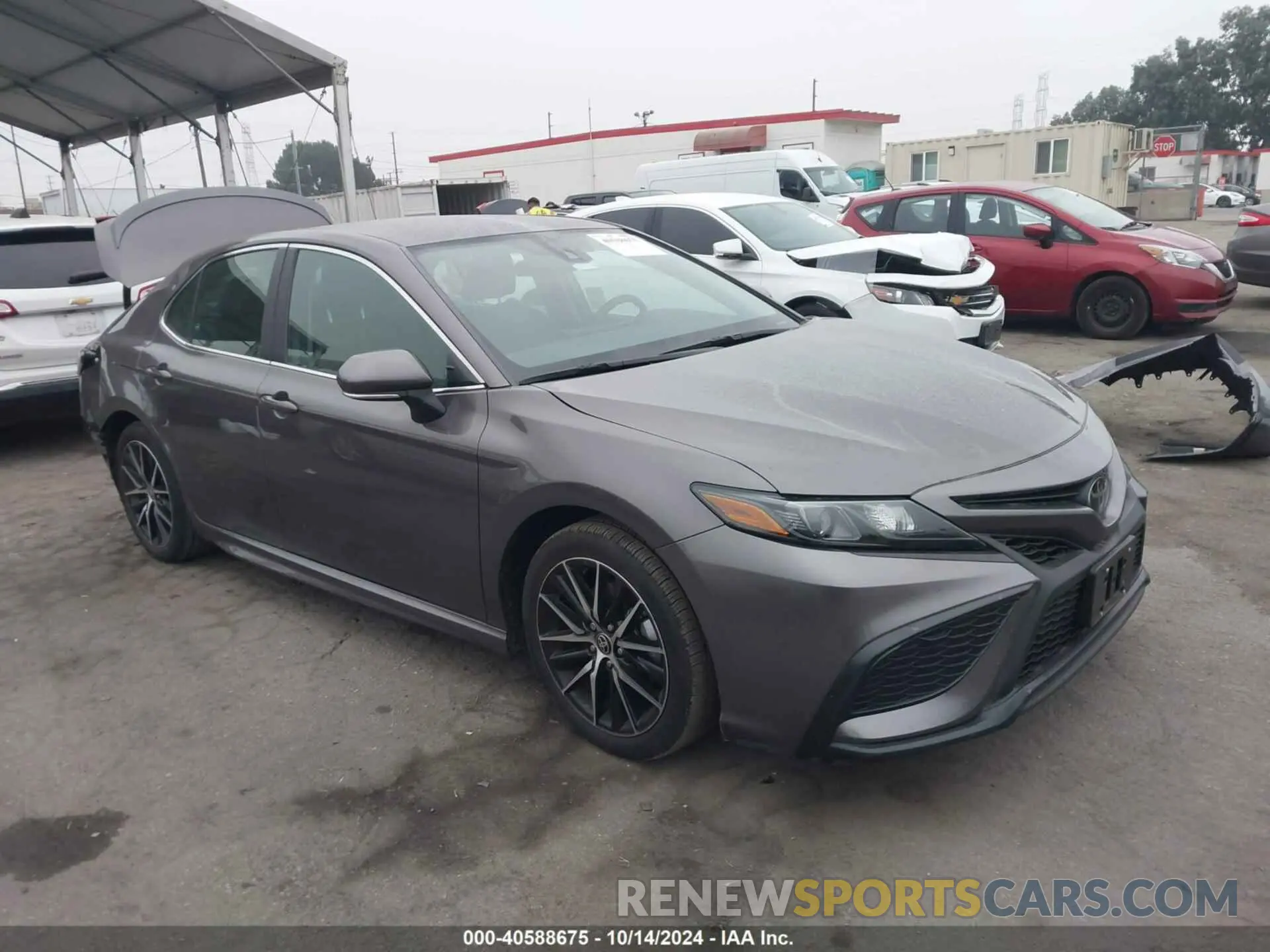 1 Photograph of a damaged car 4T1G11AK9PU835997 TOYOTA CAMRY 2023