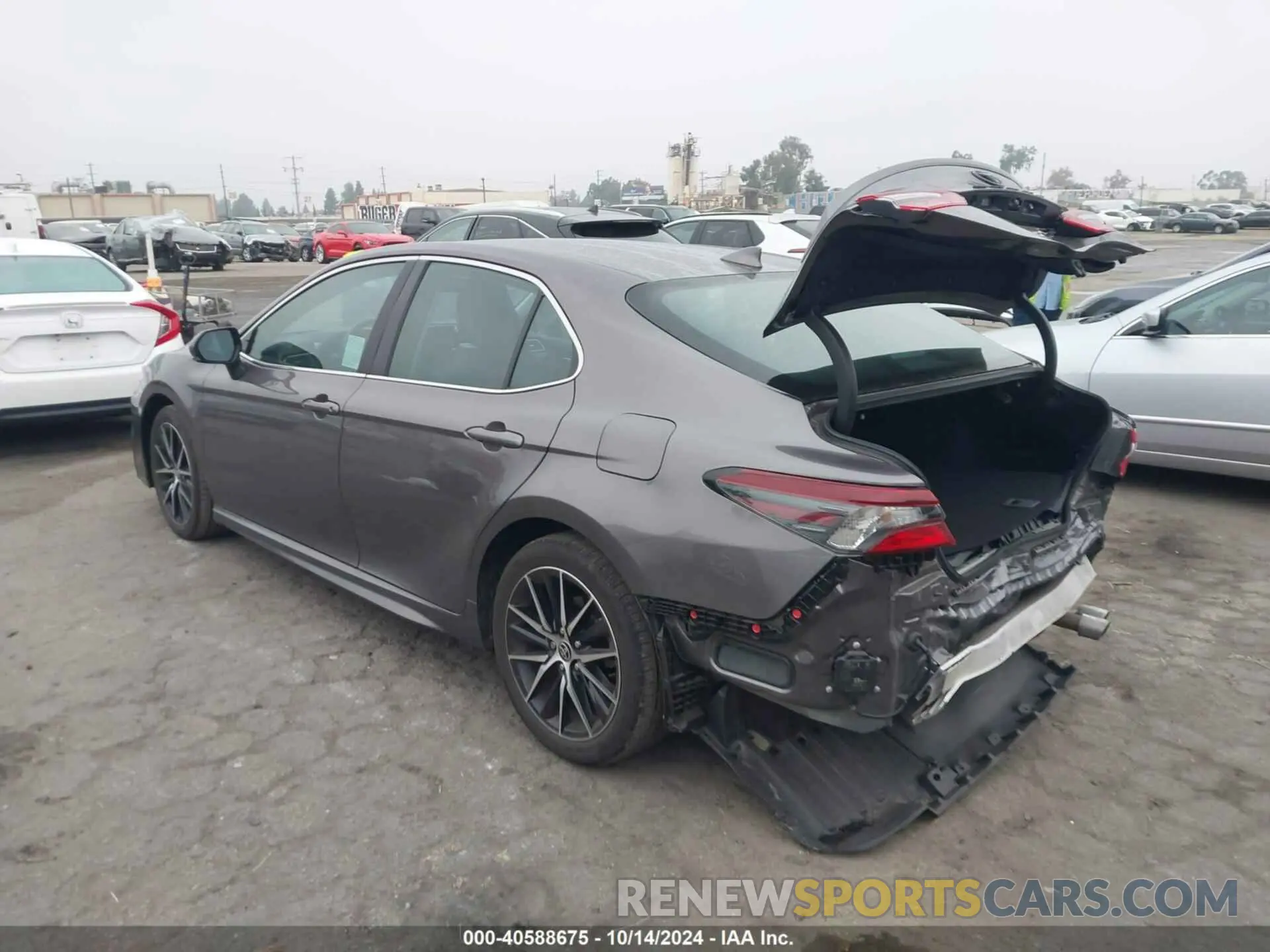 3 Photograph of a damaged car 4T1G11AK9PU835997 TOYOTA CAMRY 2023