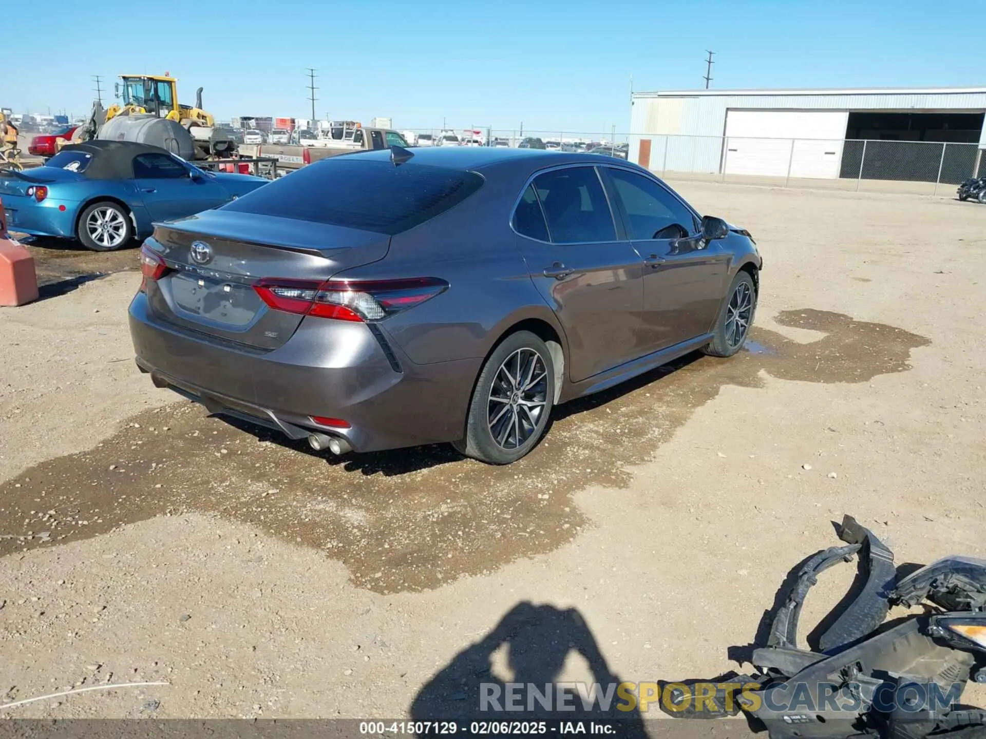 4 Photograph of a damaged car 4T1G11AKXPU097398 TOYOTA CAMRY 2023