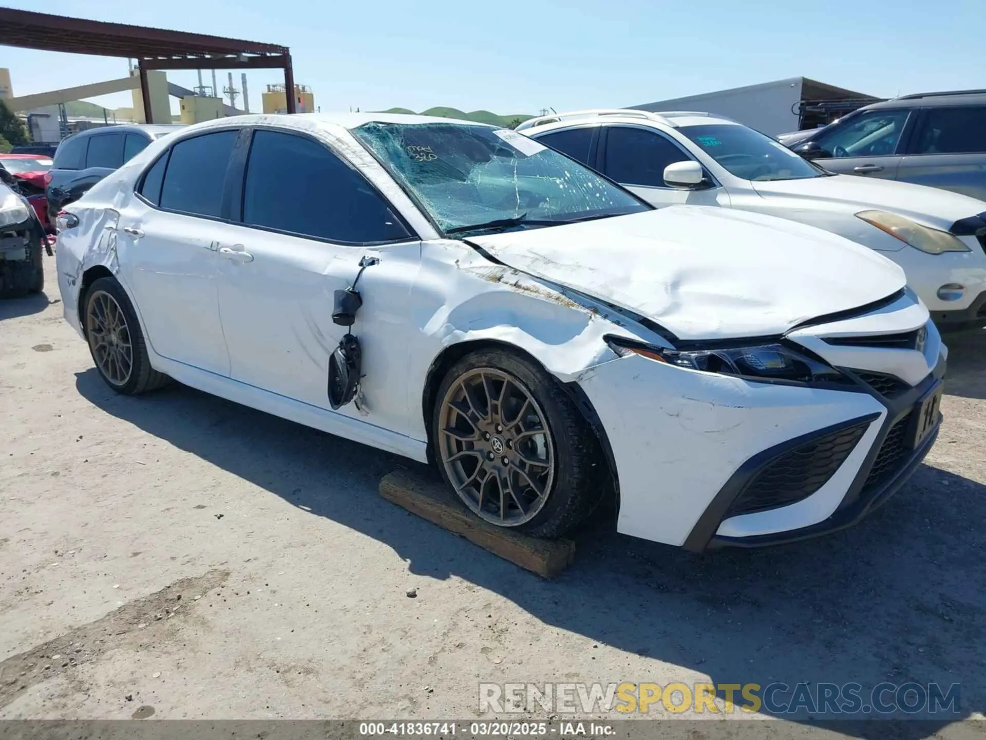 1 Photograph of a damaged car 4T1G11AKXPU135891 TOYOTA CAMRY 2023
