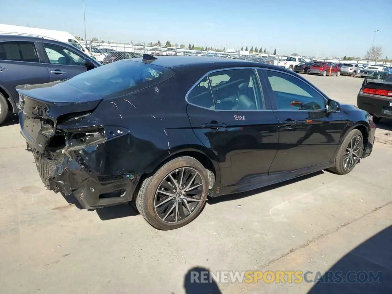 3 Photograph of a damaged car 4T1G11AKXPU760260 TOYOTA CAMRY 2023