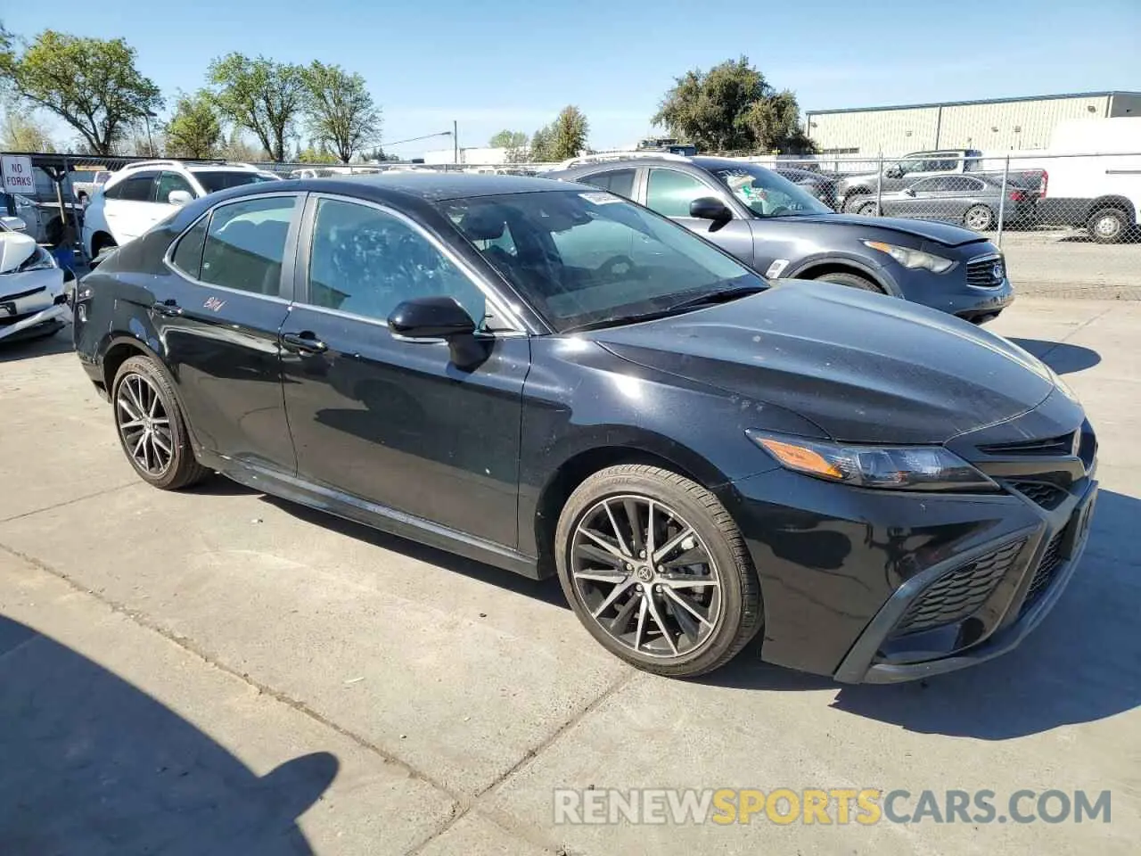 4 Photograph of a damaged car 4T1G11AKXPU760260 TOYOTA CAMRY 2023