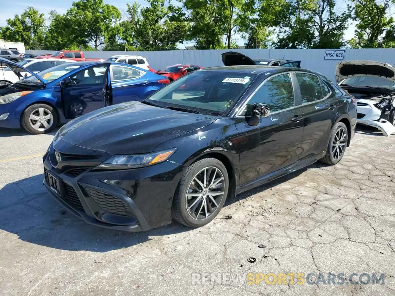 1 Photograph of a damaged car 4T1G11BK2PU084207 TOYOTA CAMRY 2023