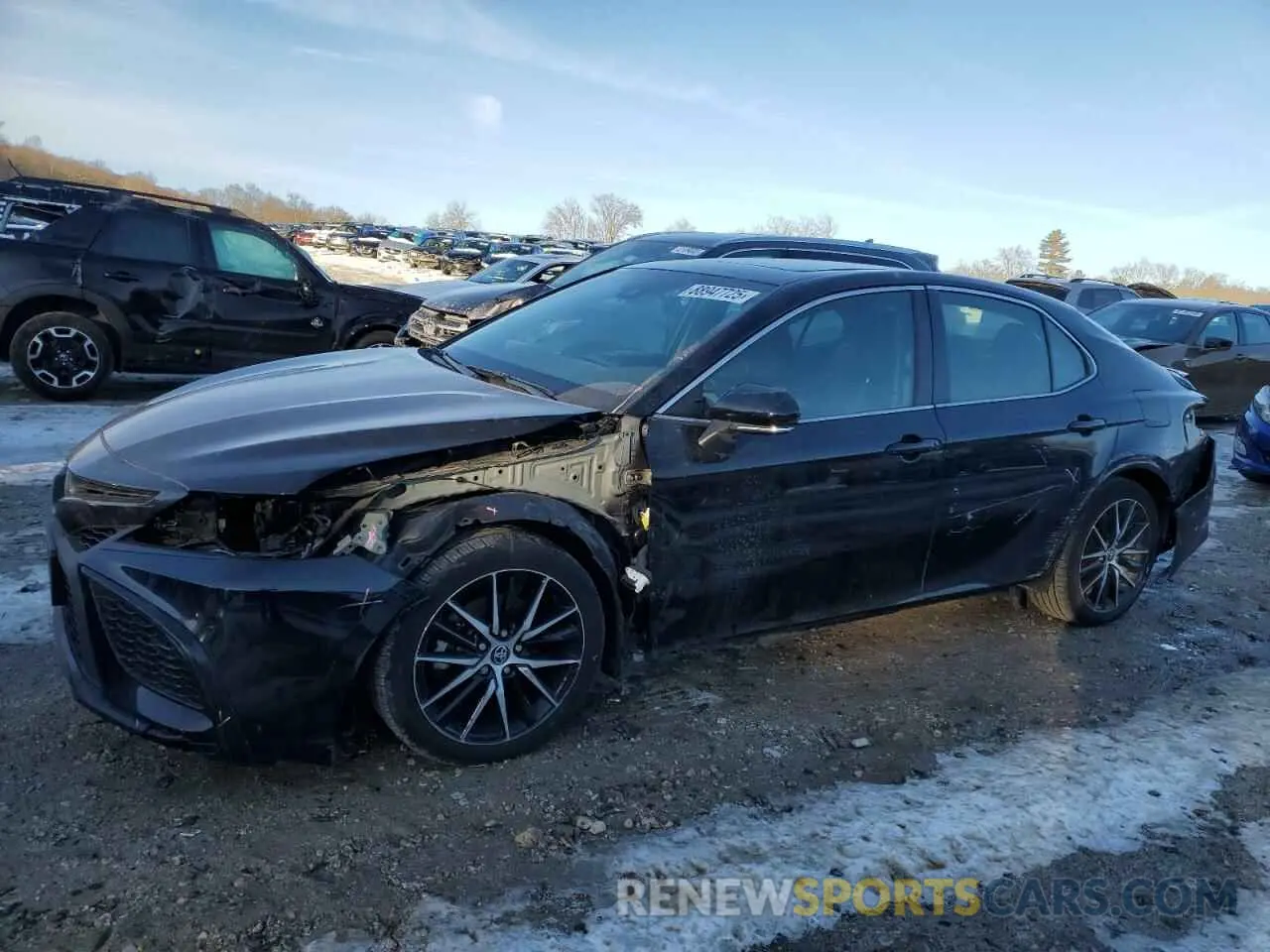 1 Photograph of a damaged car 4T1G11BK4PU077906 TOYOTA CAMRY 2023