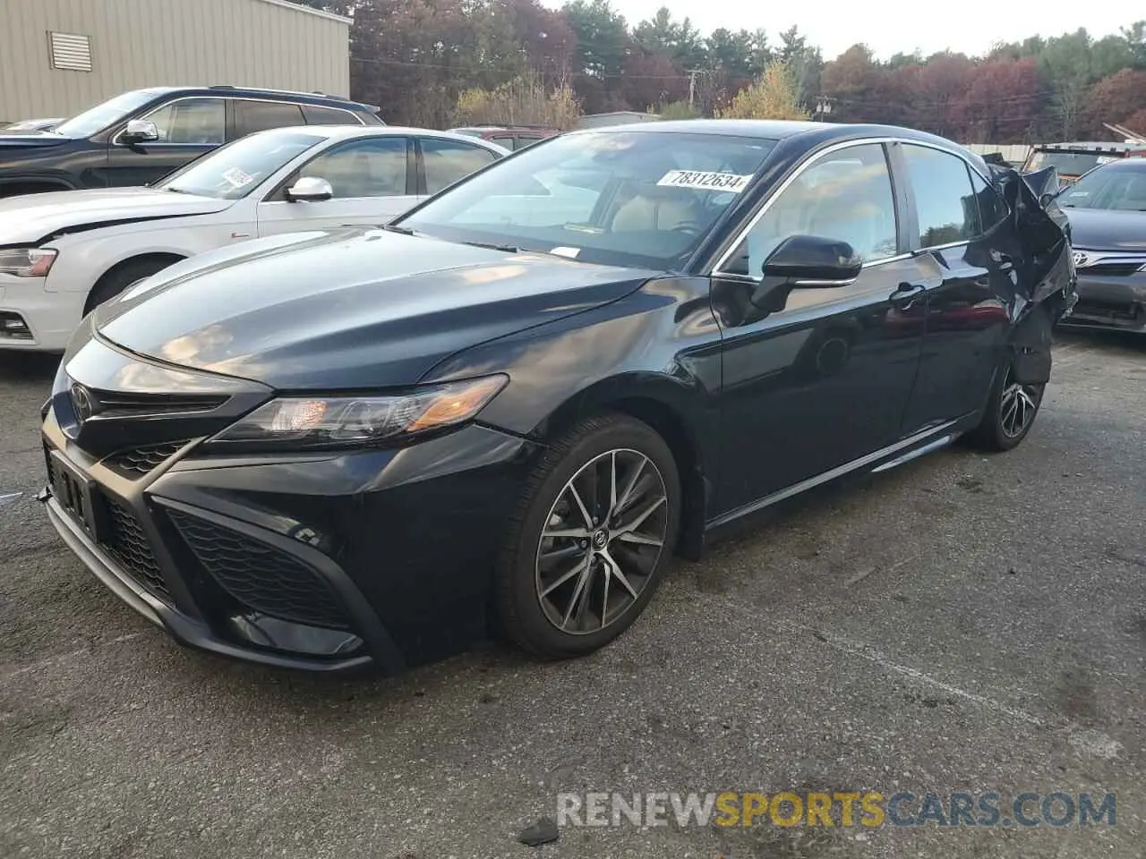 1 Photograph of a damaged car 4T1G11BK7PU091394 TOYOTA CAMRY 2023