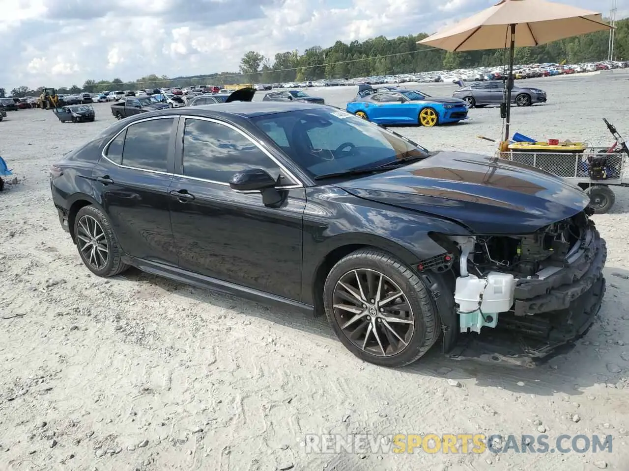 4 Photograph of a damaged car 4T1G11BK8PU103536 TOYOTA CAMRY 2023