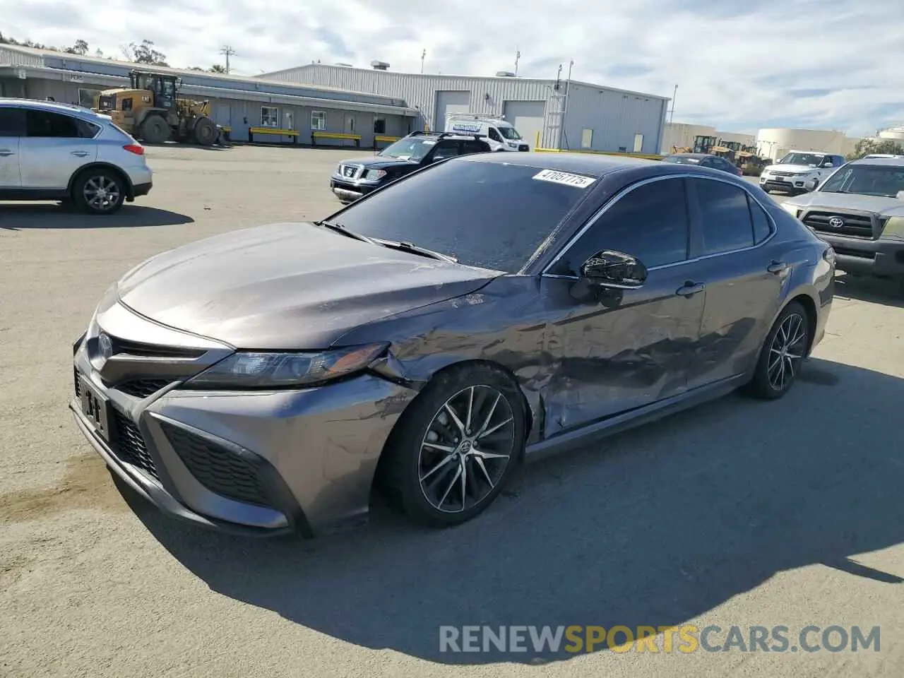 1 Photograph of a damaged car 4T1G31AK0PU600513 TOYOTA CAMRY 2023