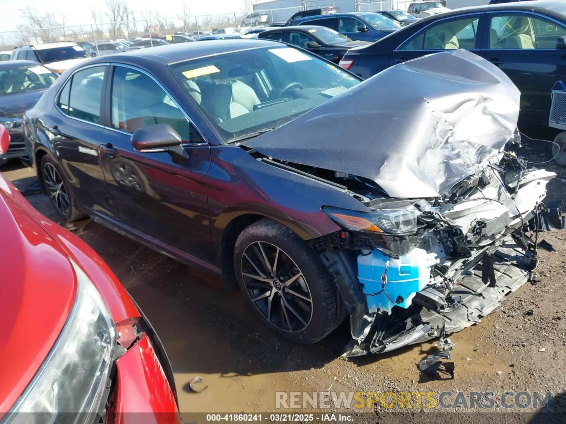 1 Photograph of a damaged car 4T1G31AK7PU604705 TOYOTA CAMRY 2023