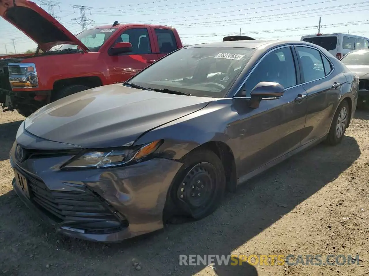 1 Photograph of a damaged car 4T1H31AK2PU616586 TOYOTA CAMRY 2023
