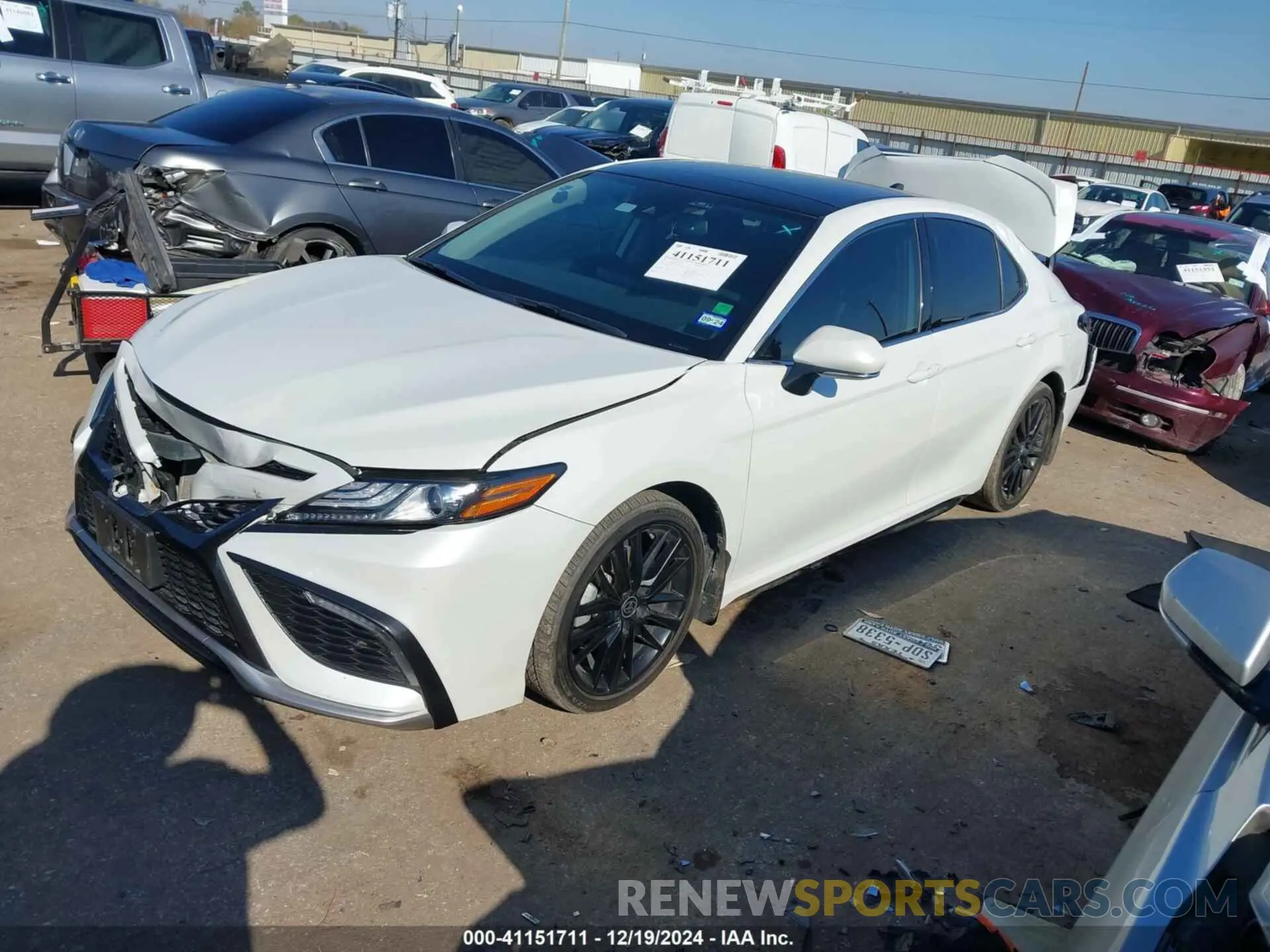 2 Фотография поврежденного автомобиля 4T1K61AK0PU087166 TOYOTA CAMRY 2023