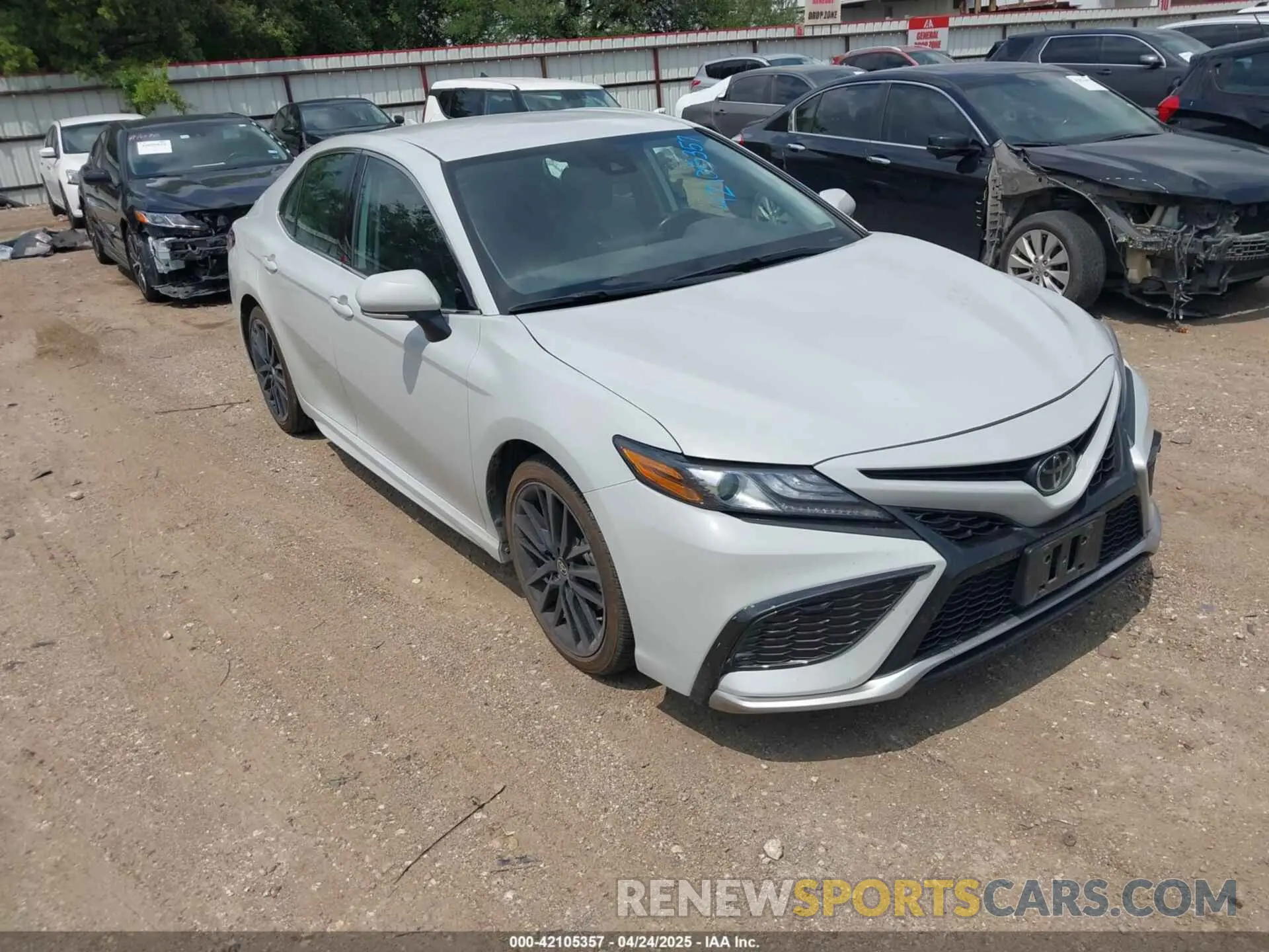 1 Photograph of a damaged car 4T1K61AK1PU173649 TOYOTA CAMRY 2023
