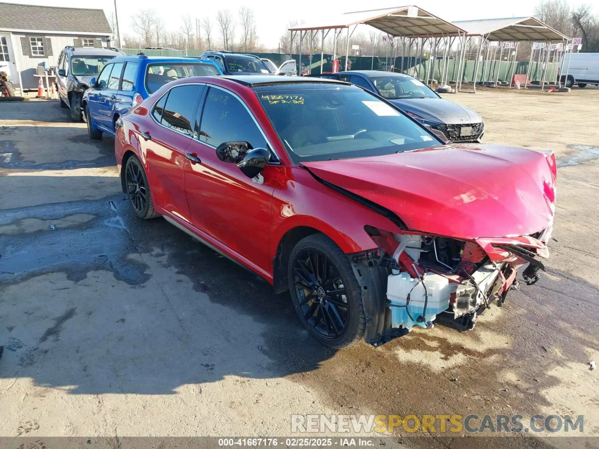 1 Photograph of a damaged car 4T1K61AK3PU132150 TOYOTA CAMRY 2023