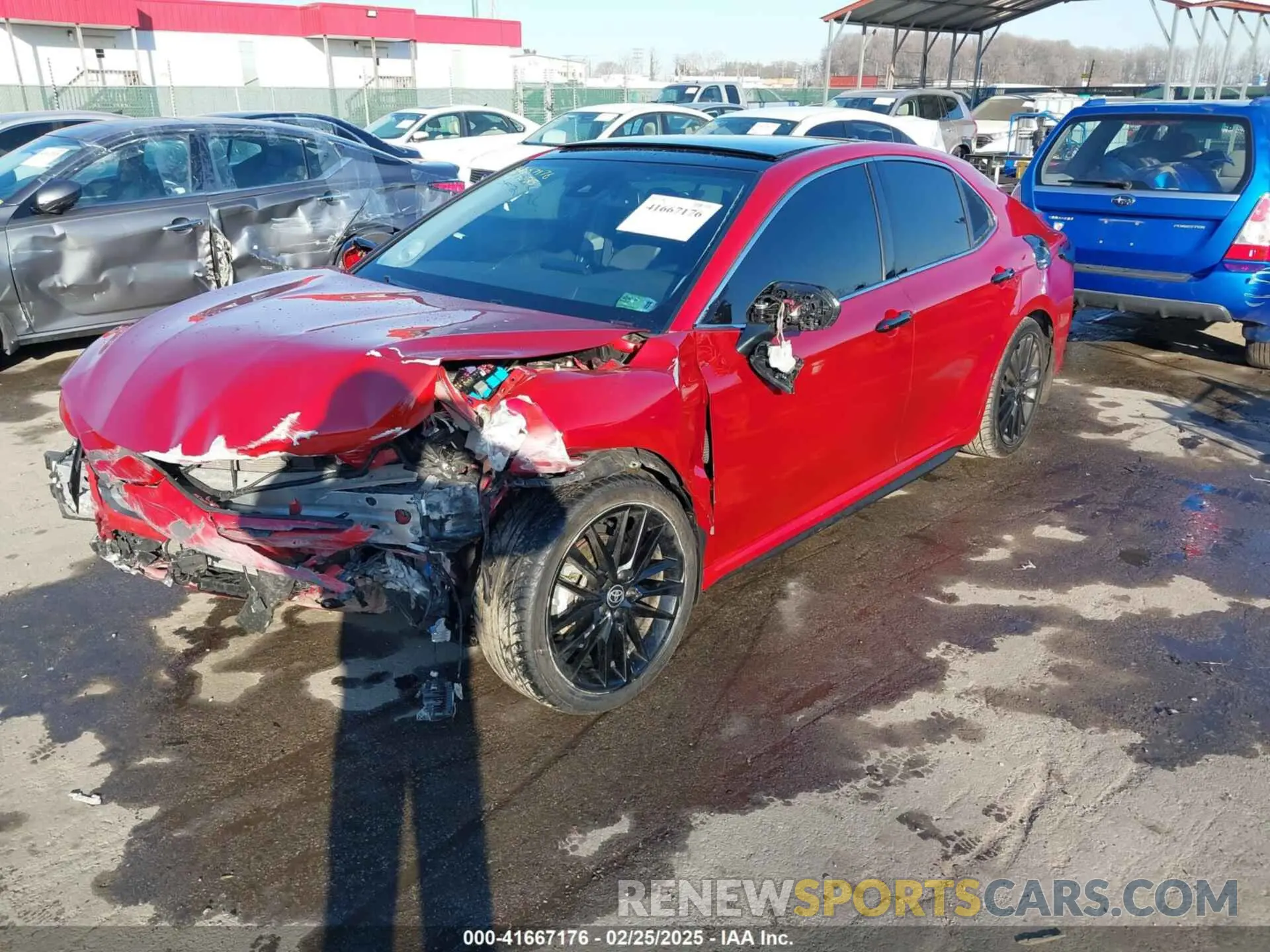 2 Photograph of a damaged car 4T1K61AK3PU132150 TOYOTA CAMRY 2023