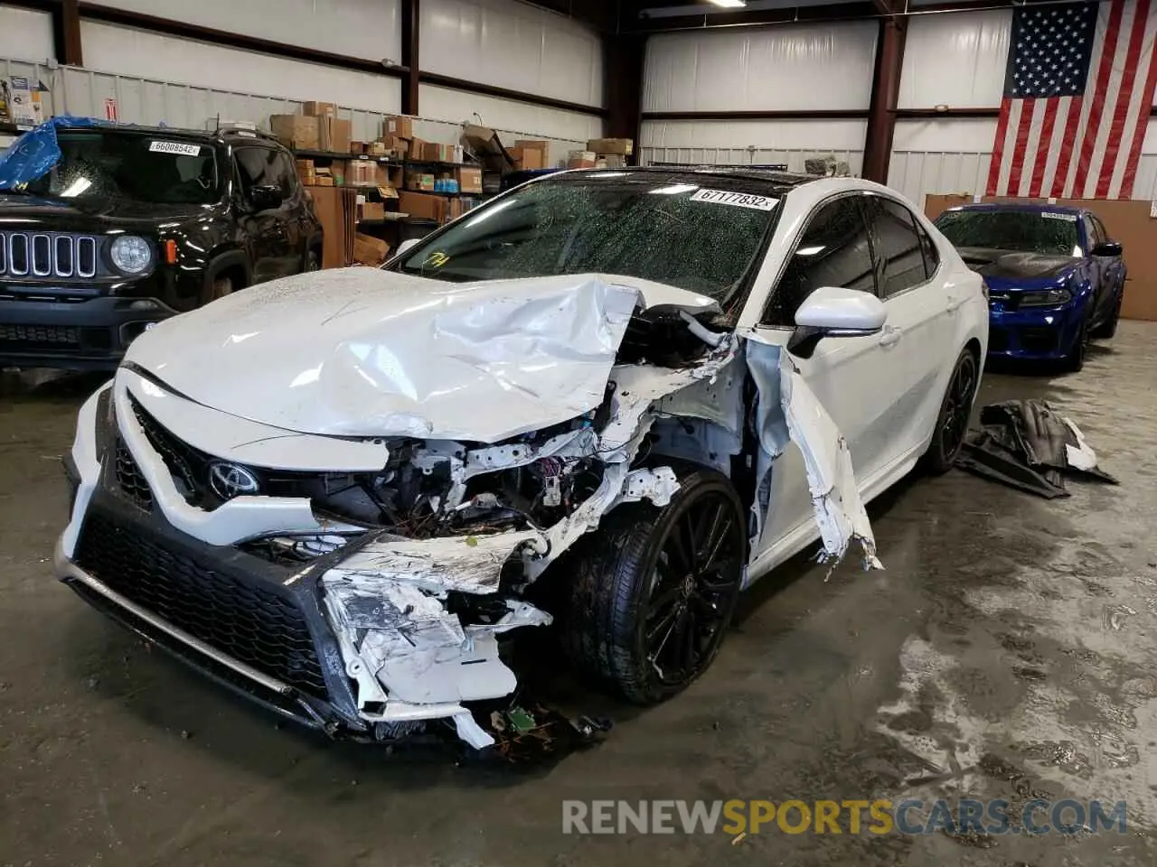 2 Photograph of a damaged car 4T1K61AK5PU086143 TOYOTA CAMRY 2023