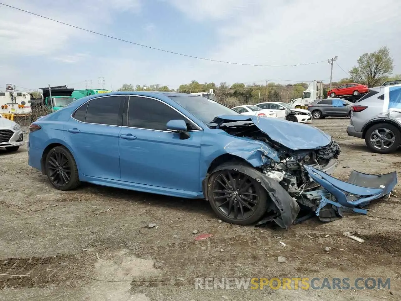 4 Фотография поврежденного автомобиля 4T1K61AK7PU085415 TOYOTA CAMRY 2023