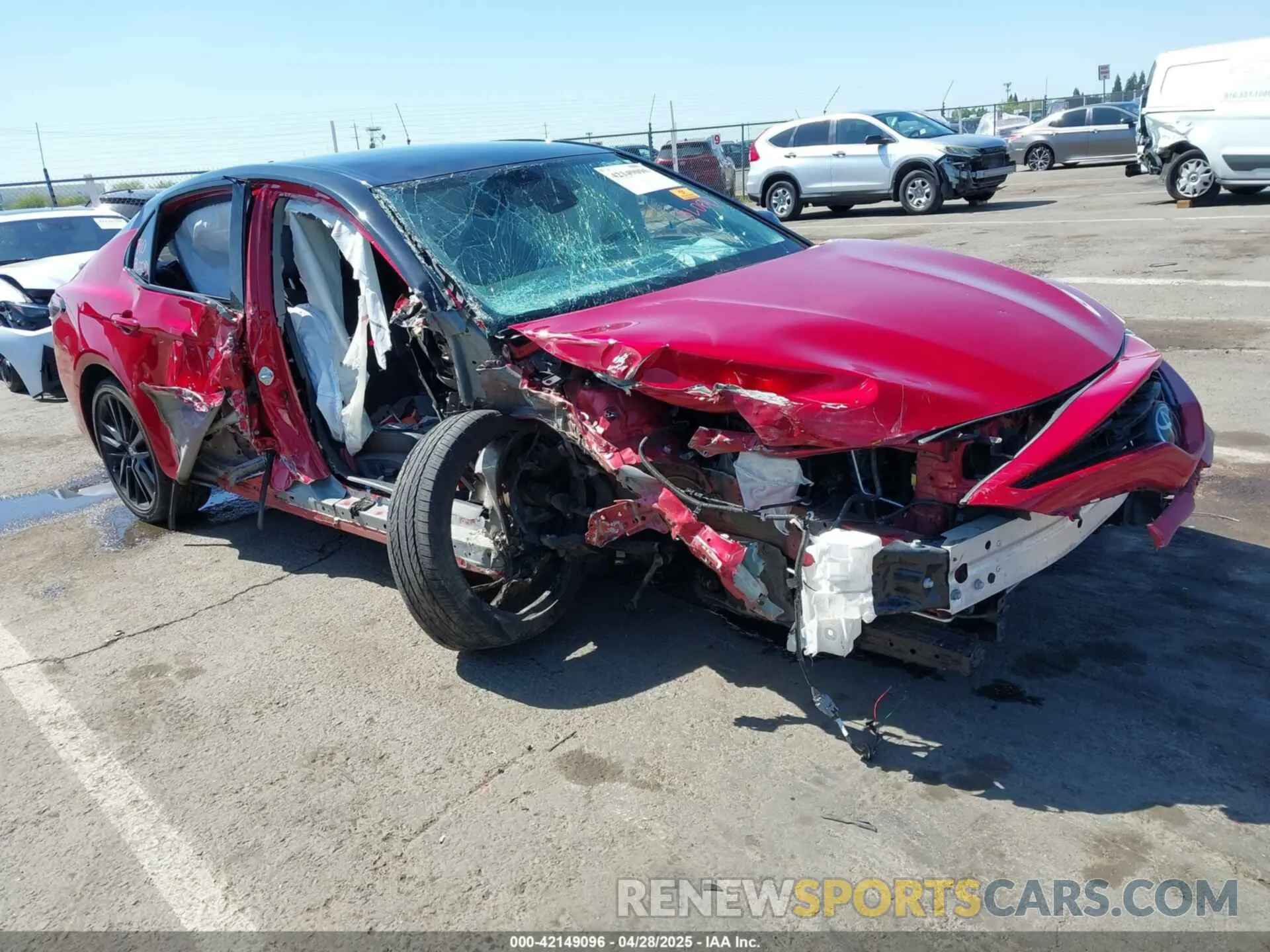 1 Photograph of a damaged car 4T1K61AK7PU153194 TOYOTA CAMRY 2023