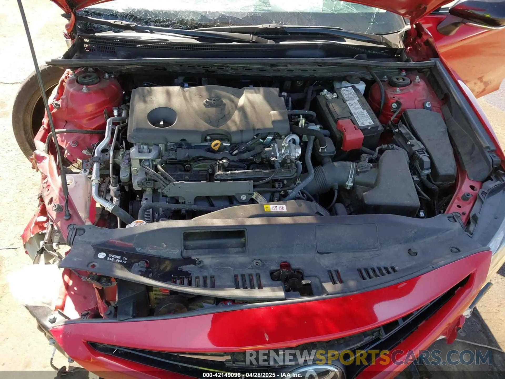 10 Photograph of a damaged car 4T1K61AK7PU153194 TOYOTA CAMRY 2023