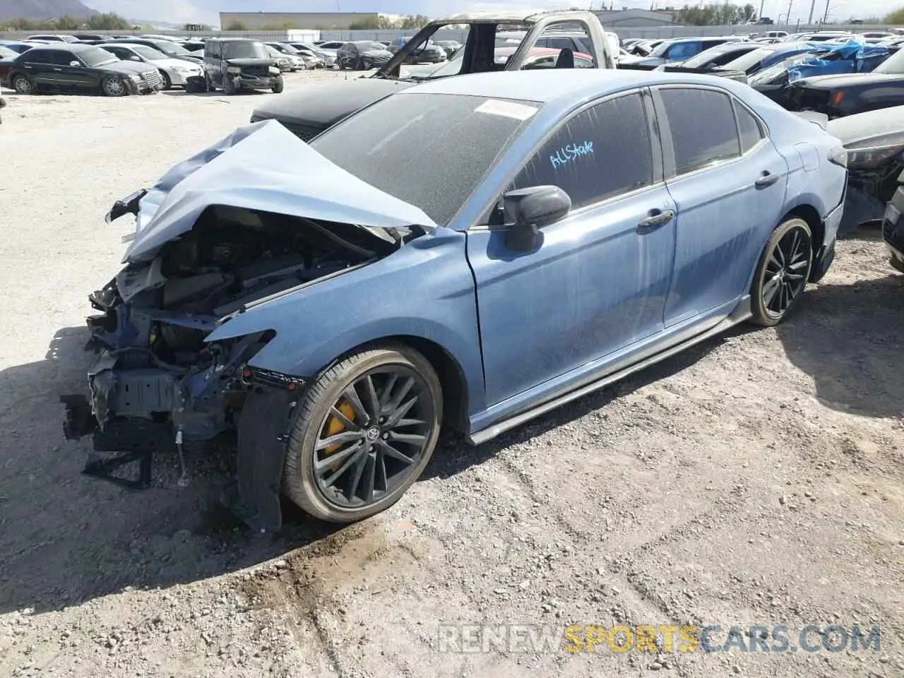 1 Photograph of a damaged car 4T1K61AK9PU148577 TOYOTA CAMRY 2023