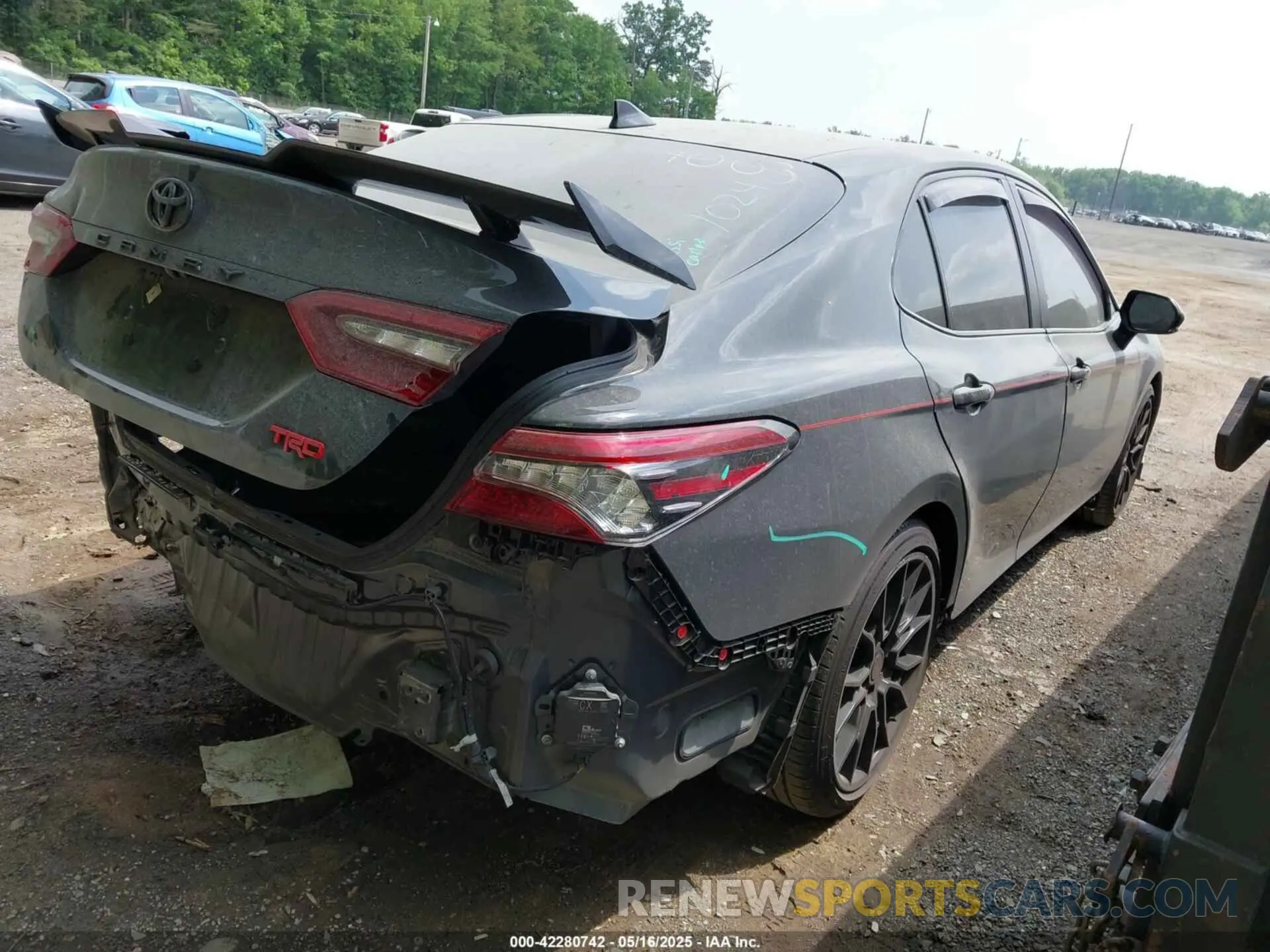 4 Фотография поврежденного автомобиля 4T1KZ1AK0PU085456 TOYOTA CAMRY 2023