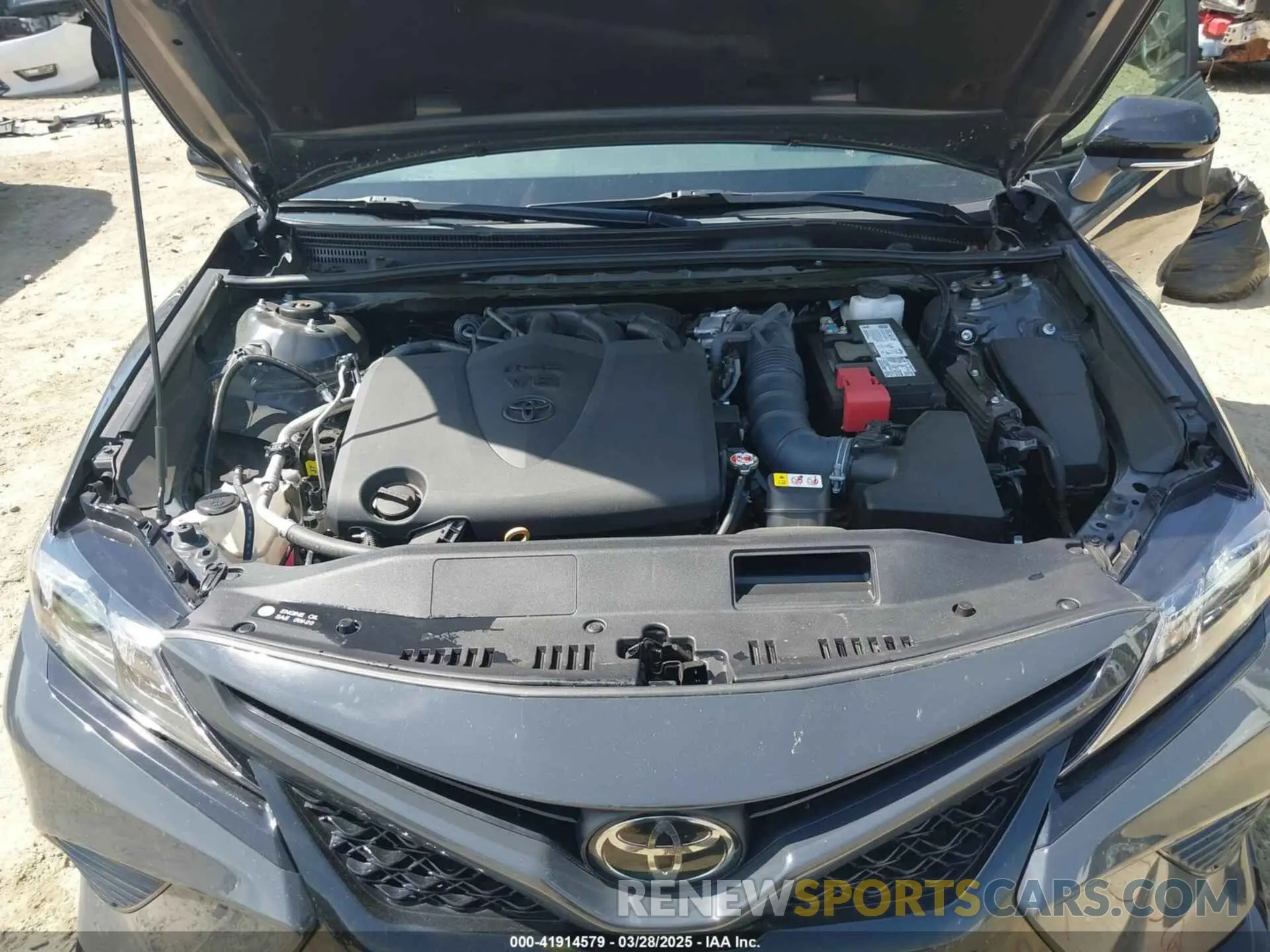 10 Фотография поврежденного автомобиля 4T1KZ1AK1PU072876 TOYOTA CAMRY 2023