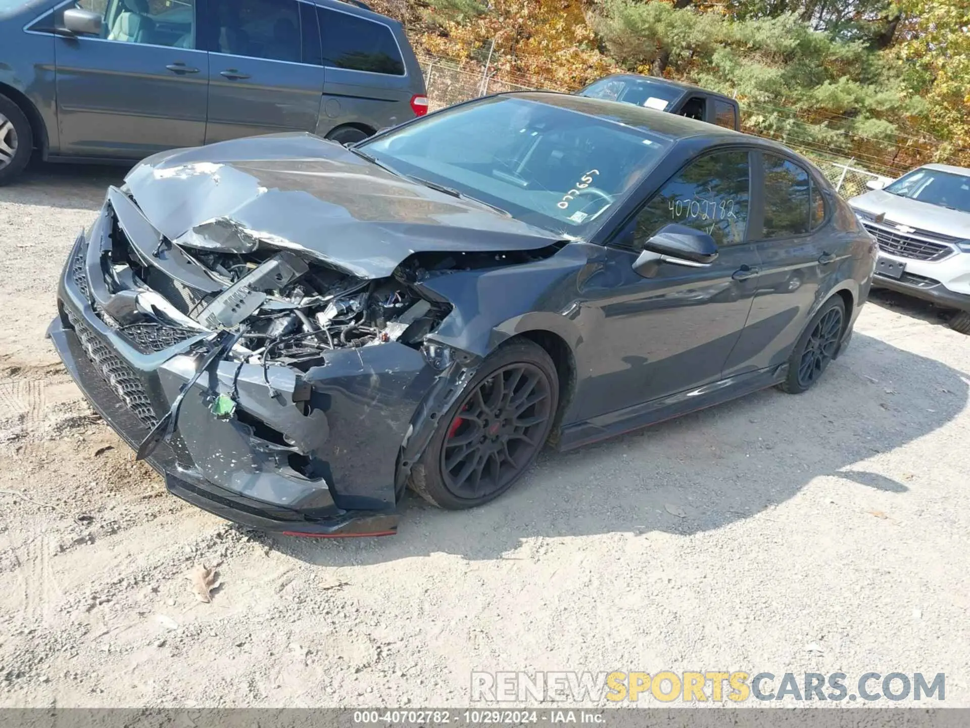 2 Фотография поврежденного автомобиля 4T1KZ1AK3PU077657 TOYOTA CAMRY 2023