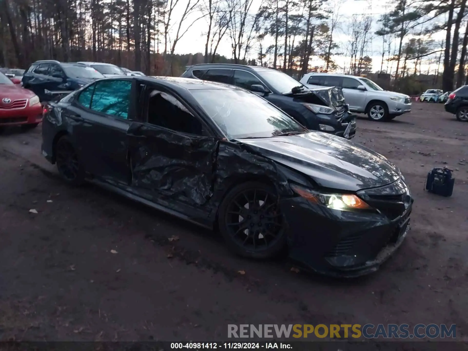 1 Photograph of a damaged car 4T1KZ1AK7PU077953 TOYOTA CAMRY 2023