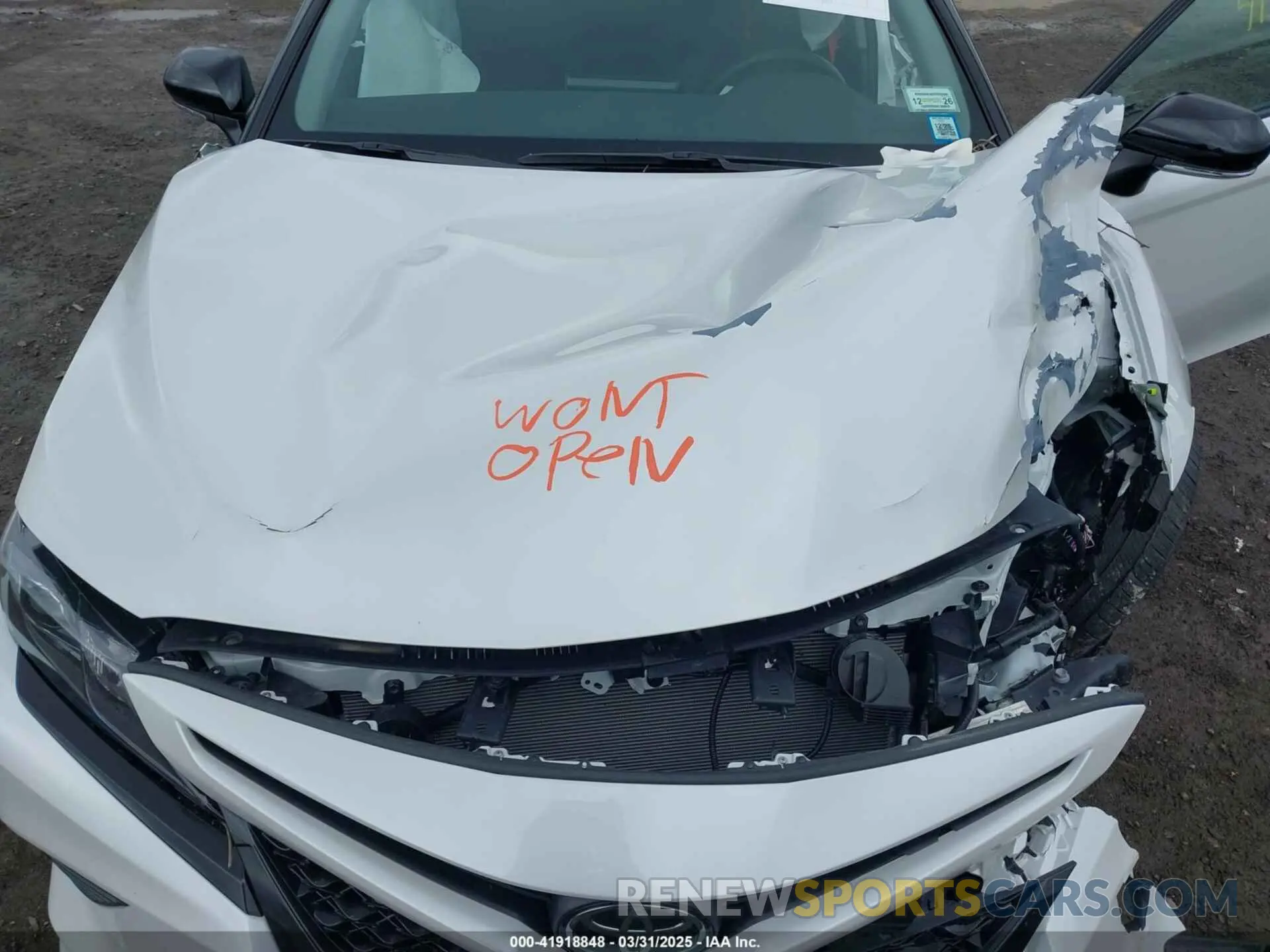 10 Photograph of a damaged car 4T1KZ1AK9PU075153 TOYOTA CAMRY 2023